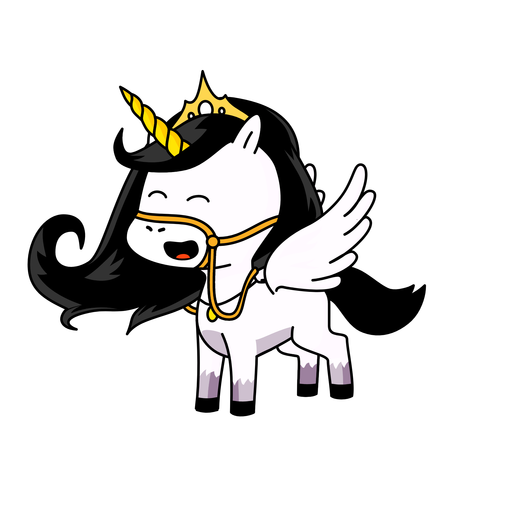 Luv, the unicorn