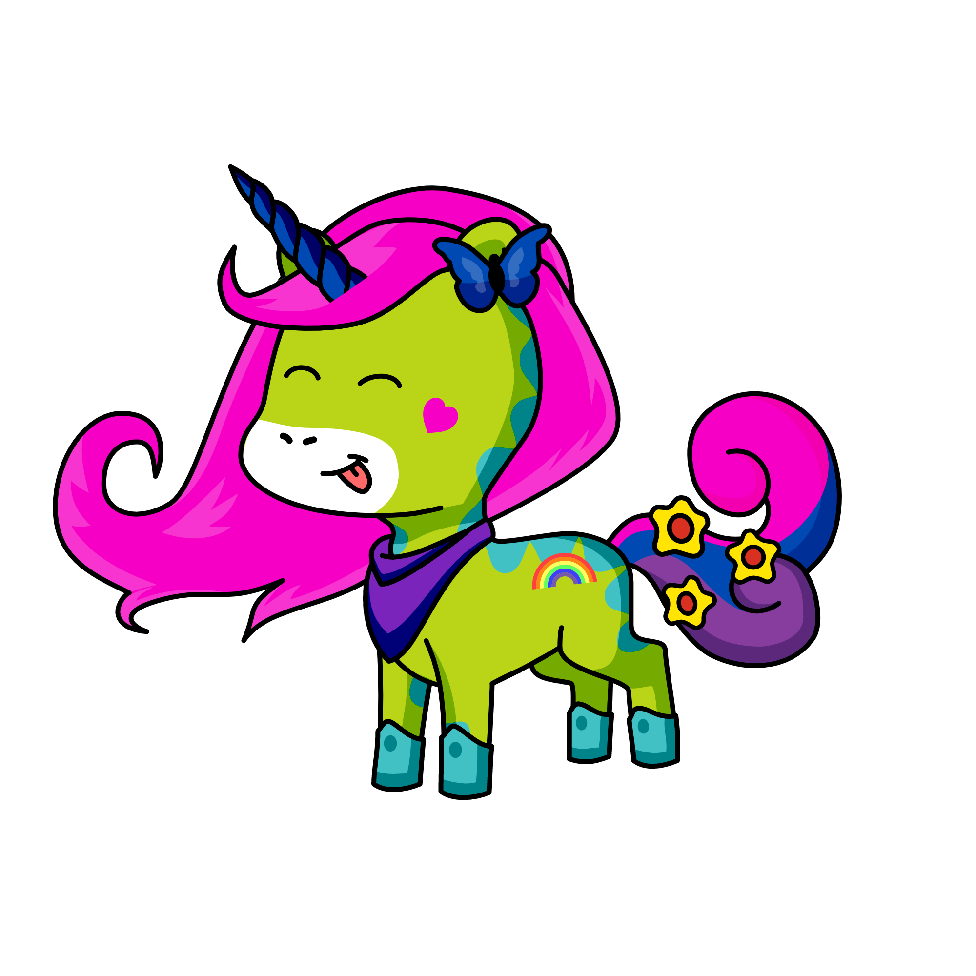 spring, the unicorn