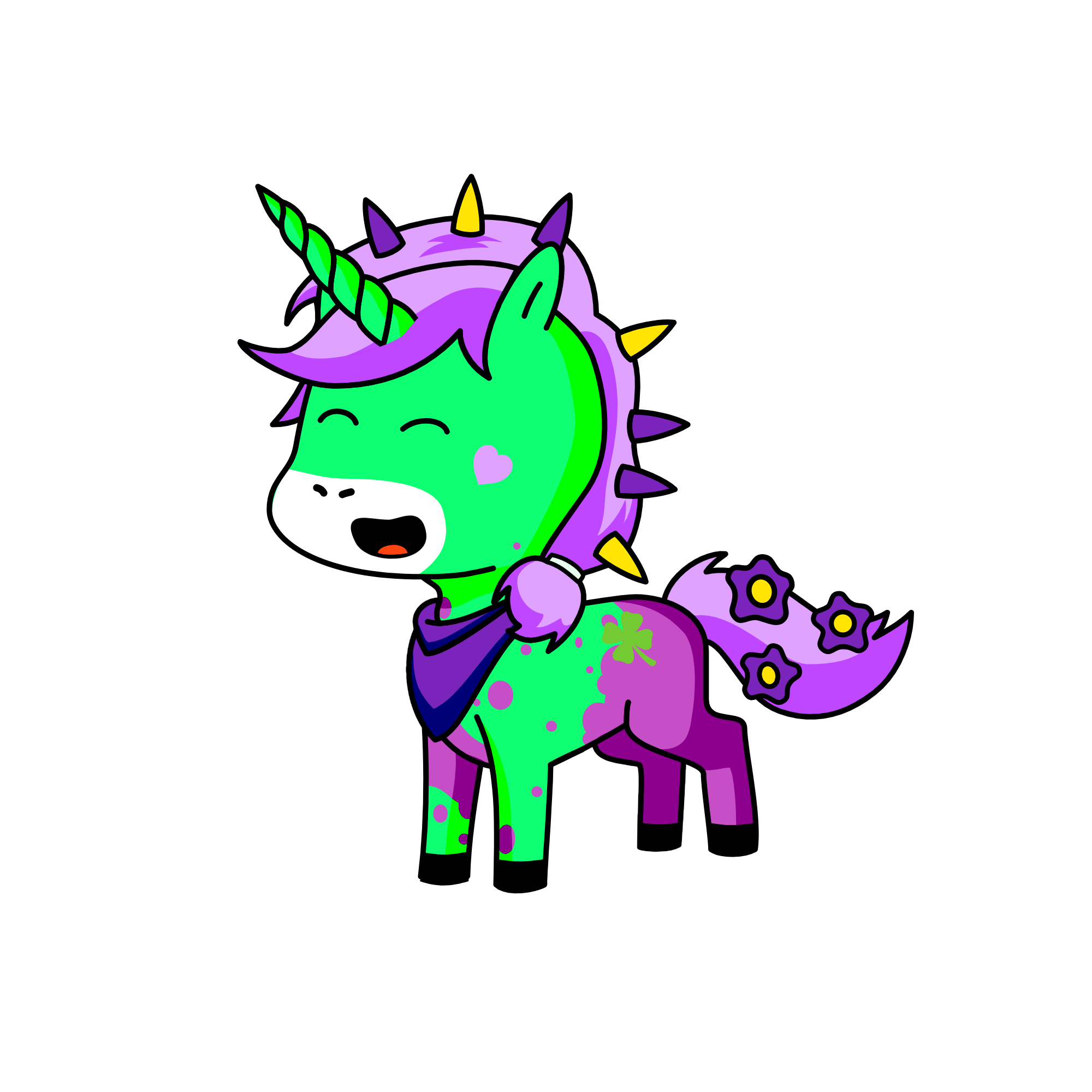 Clover, the unicorn