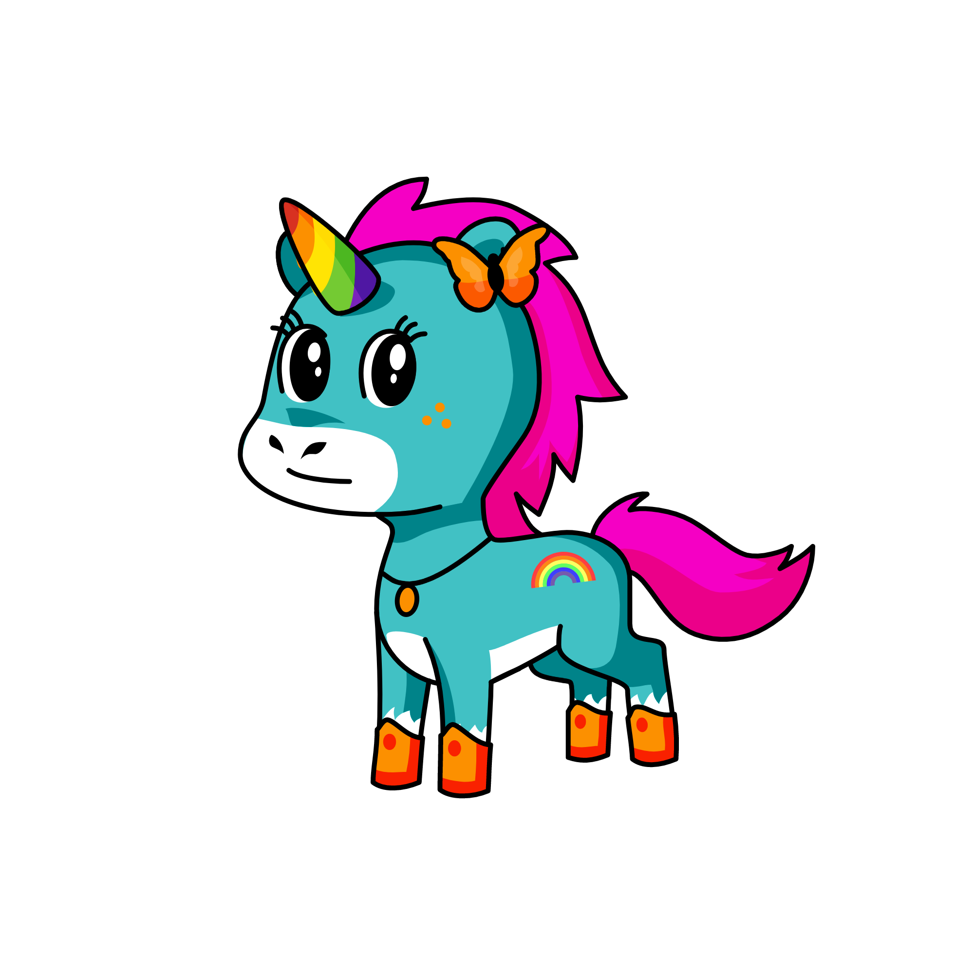 Enter a unicorn name..., the unicorn