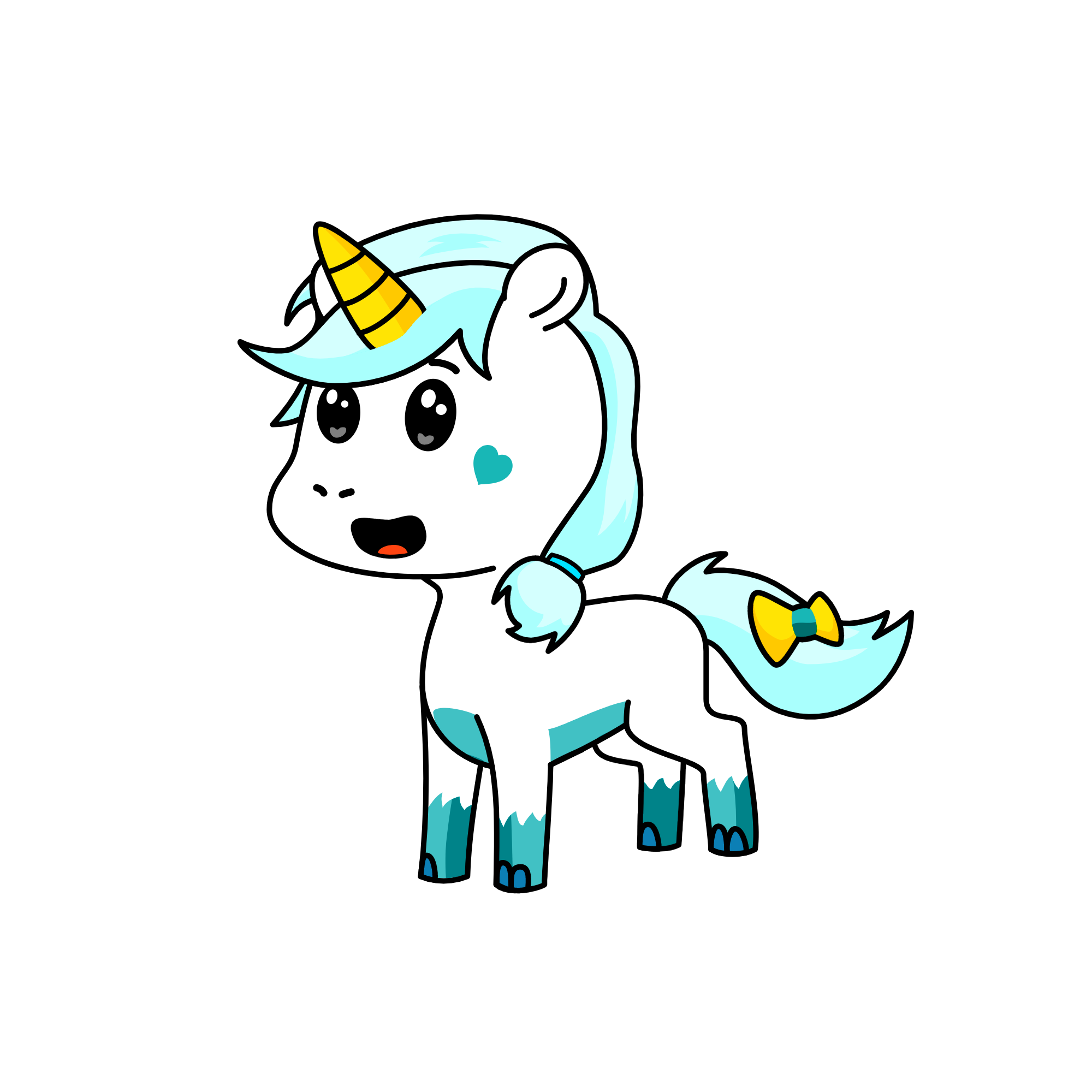 rainbowlicious, the unicorn