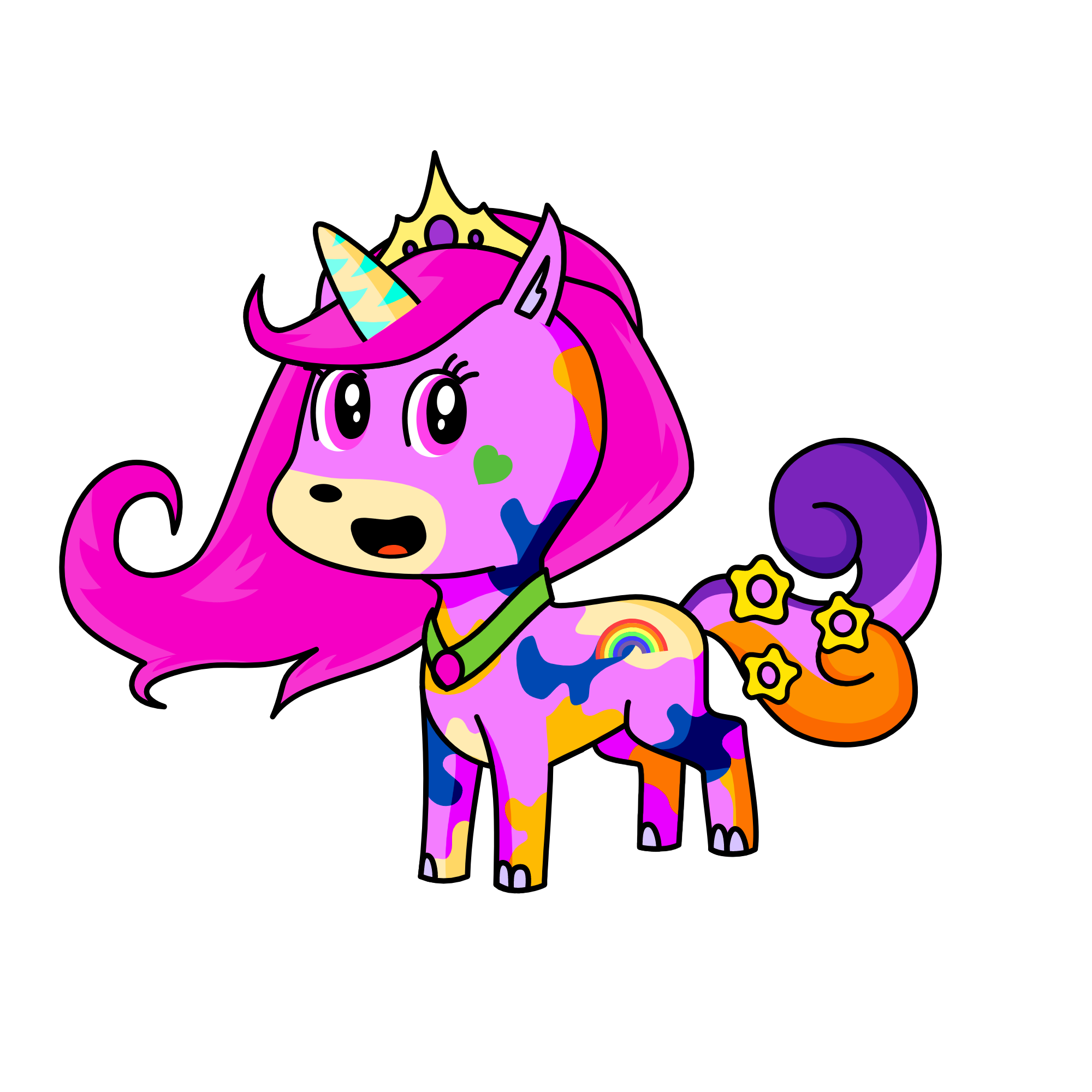 MAMI CUTE, the unicorn