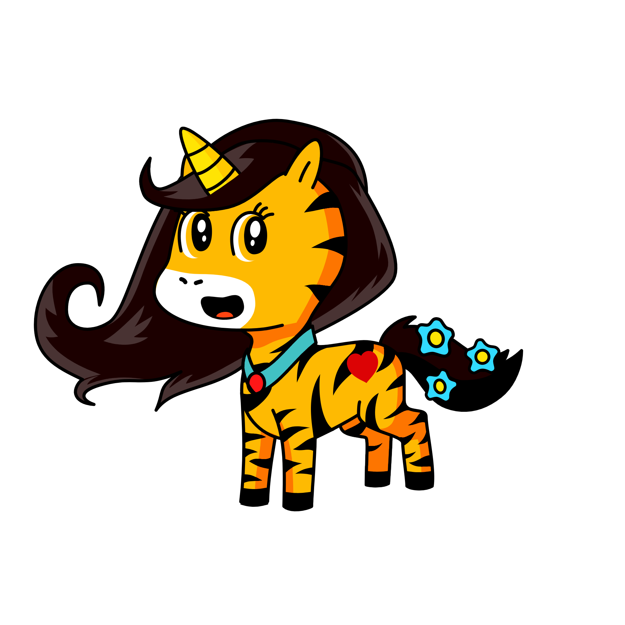 Tigress, the unicorn
