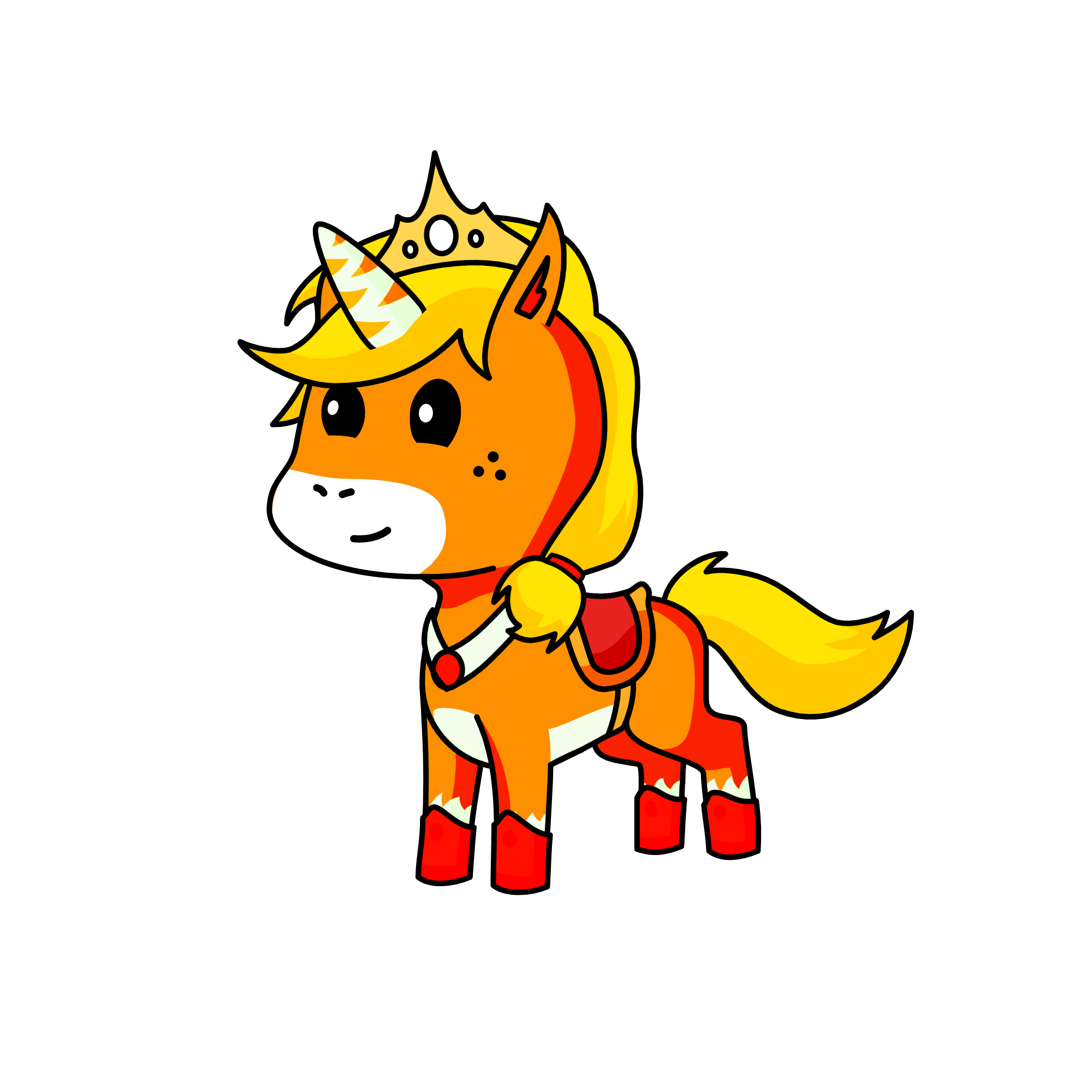 Fireicorn, the unicorn