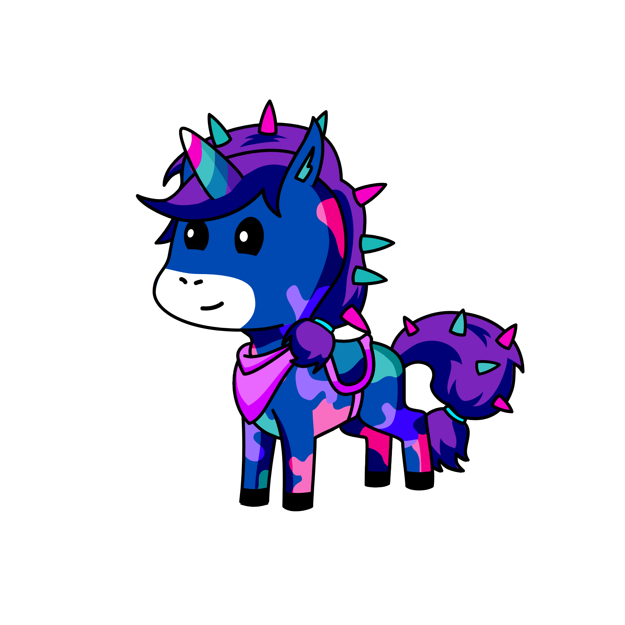 Camocorn, the unicorn