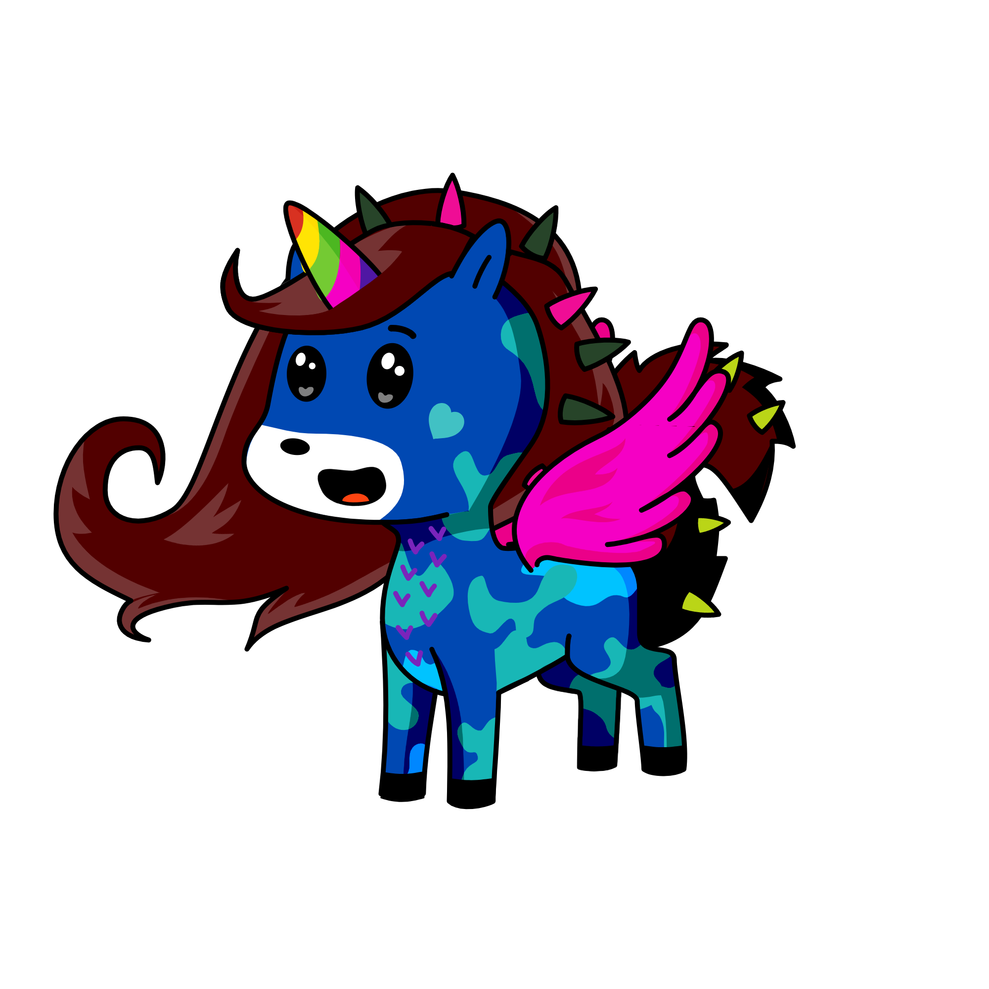 spike, the unicorn