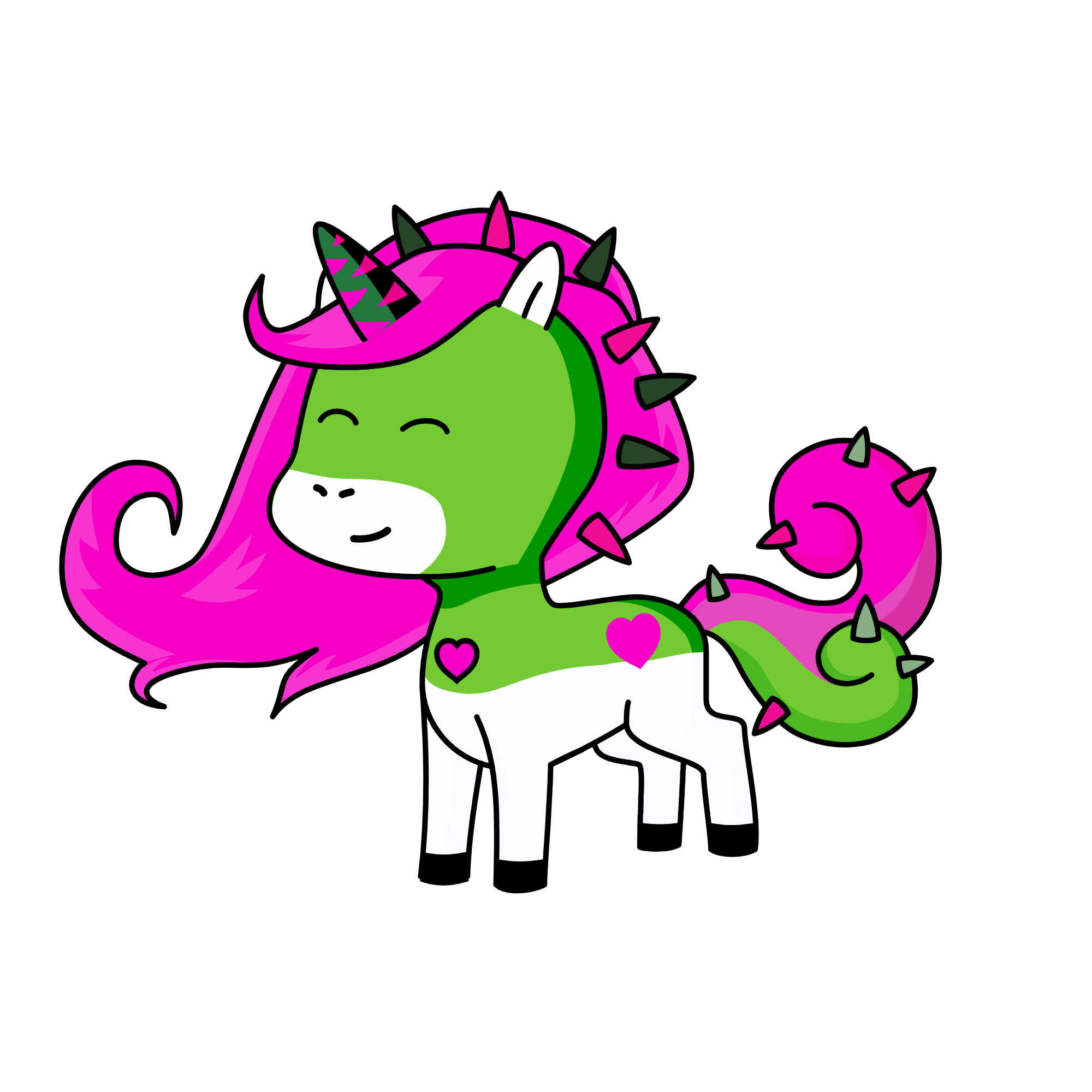 Rose, the unicorn