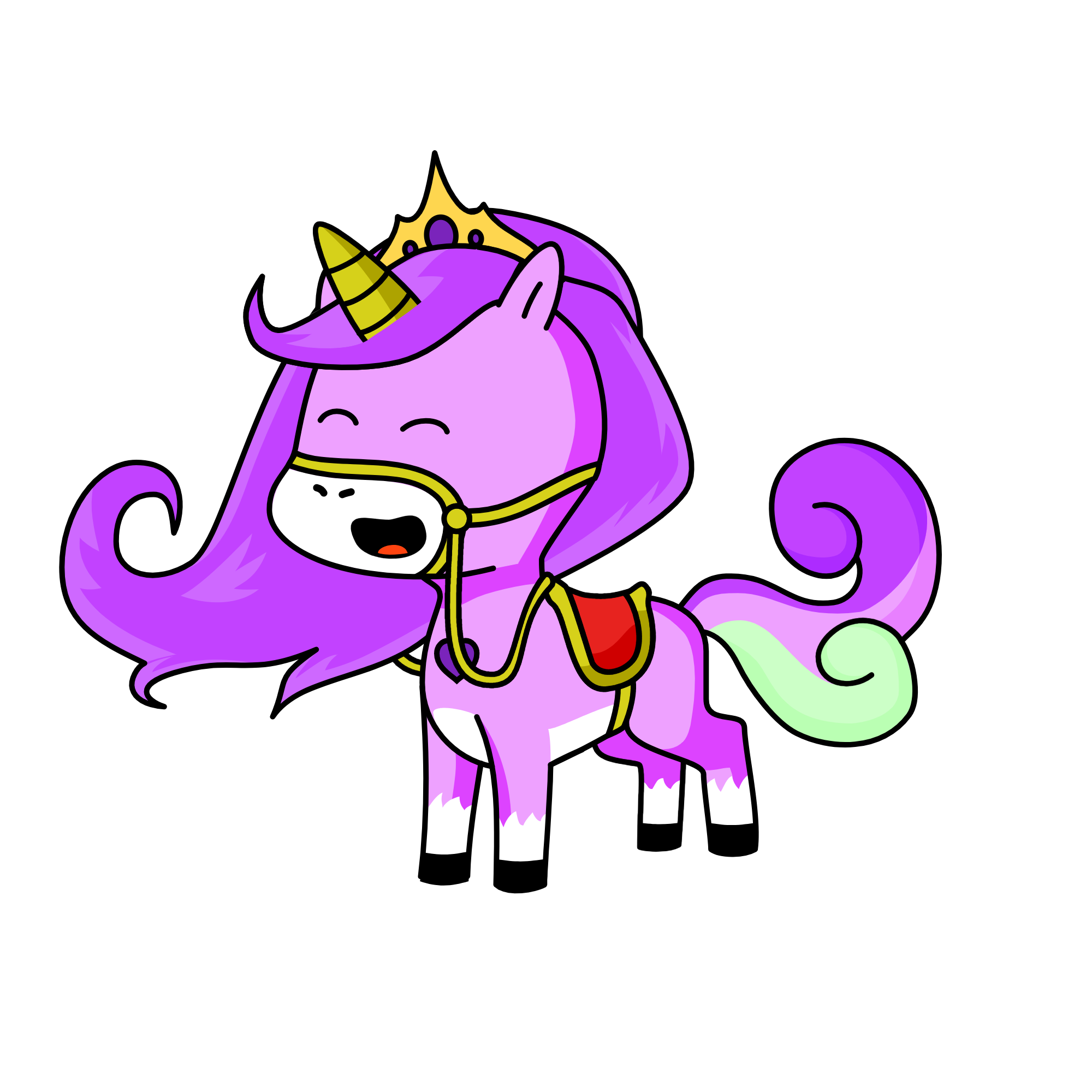 Royal, the unicorn