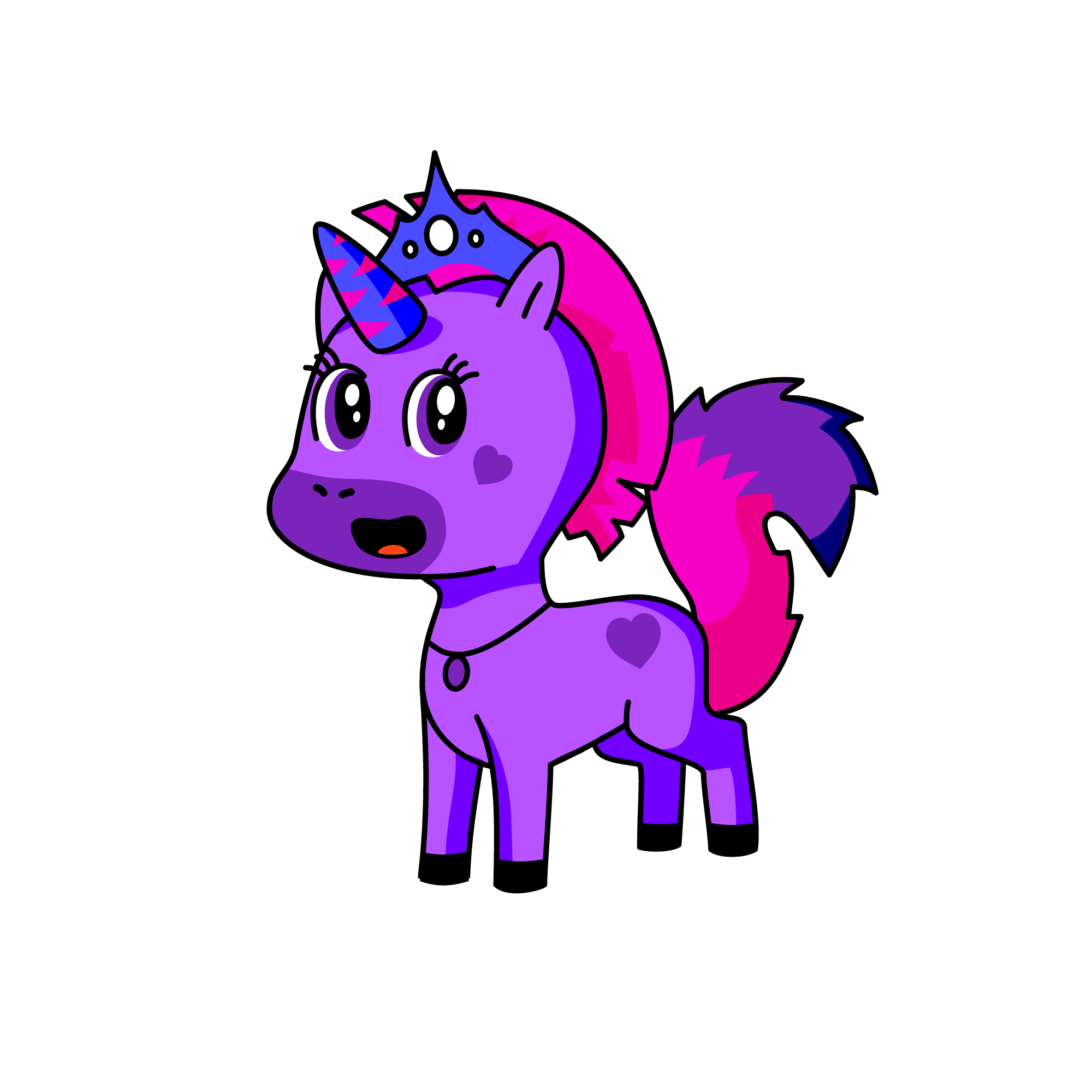 Pinkable, the unicorn