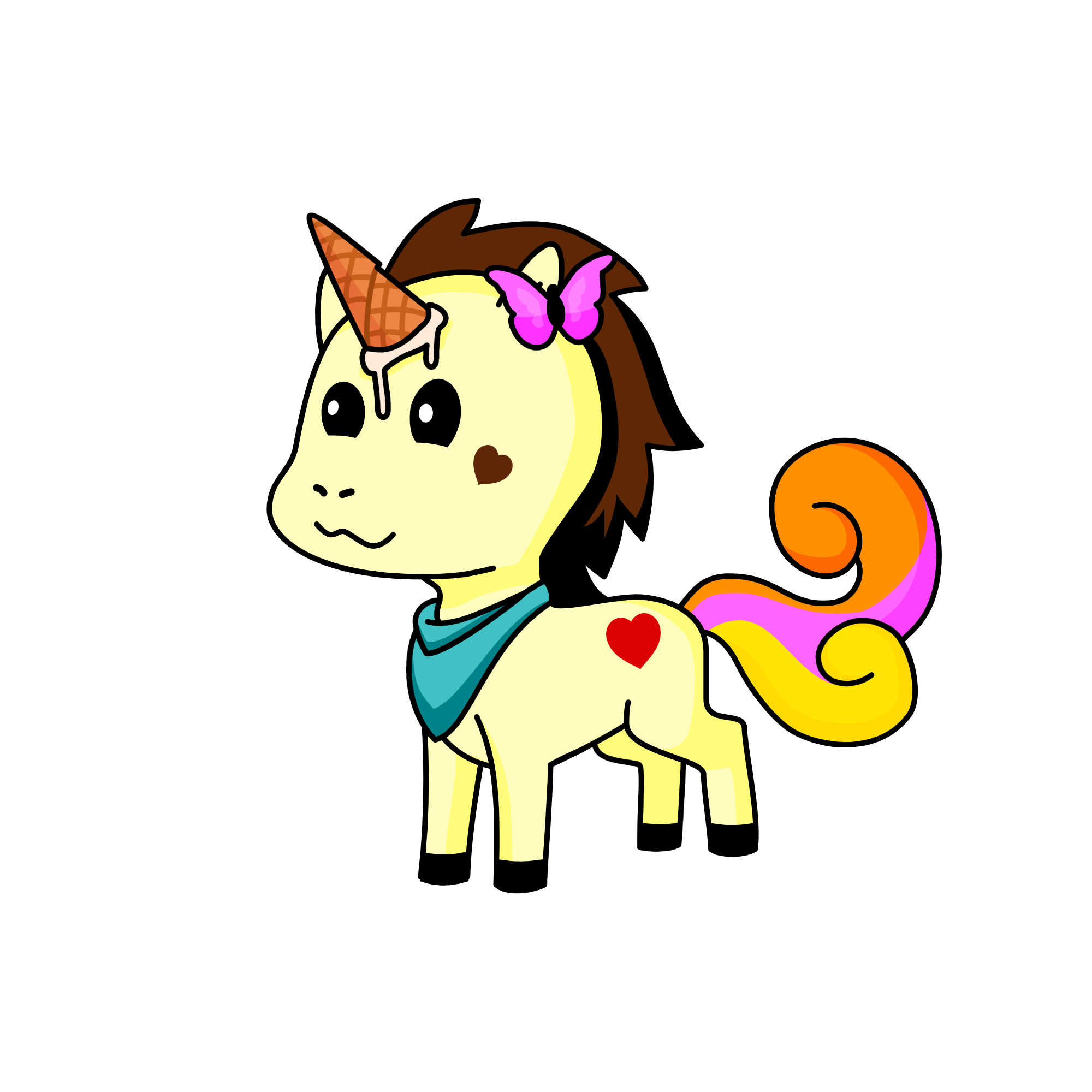 Ice Cream, the unicorn