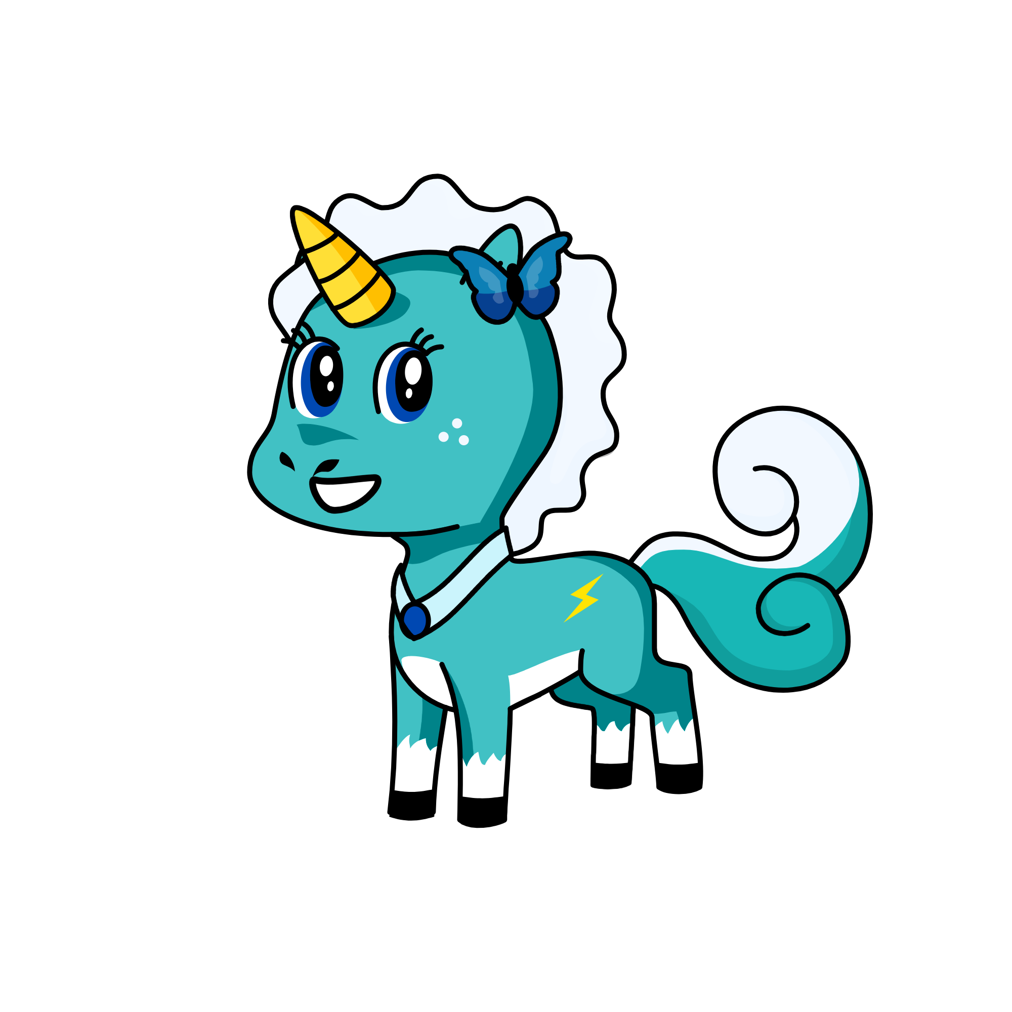 Sky, the unicorn