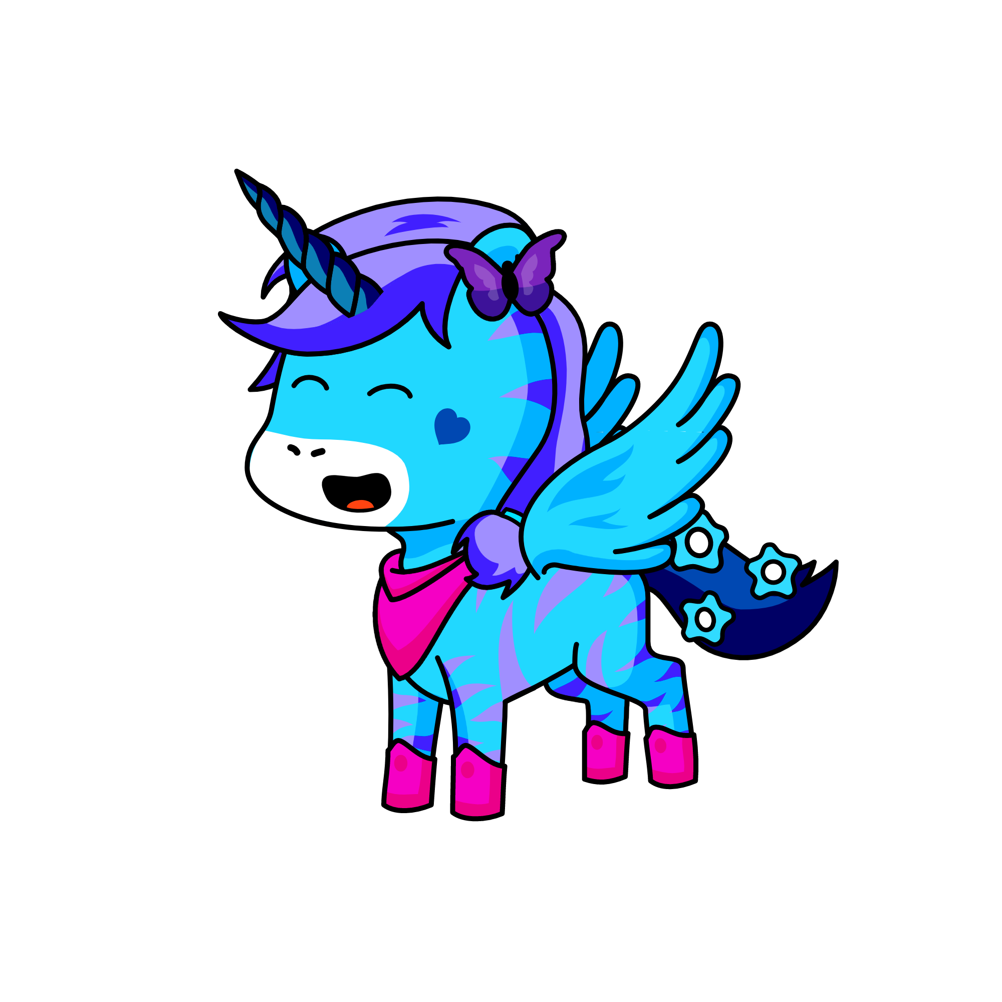 Wave, the unicorn
