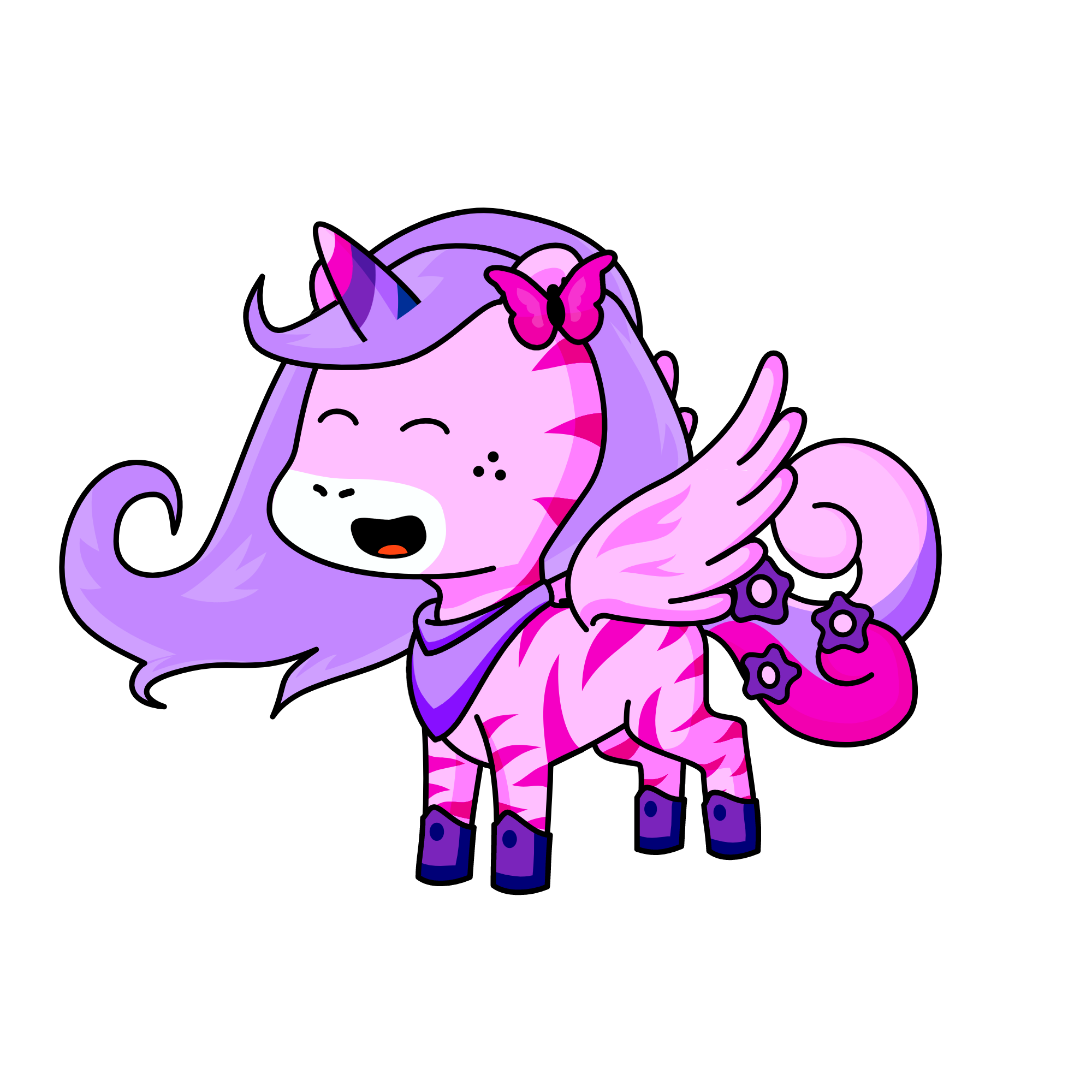 Swirl, the unicorn