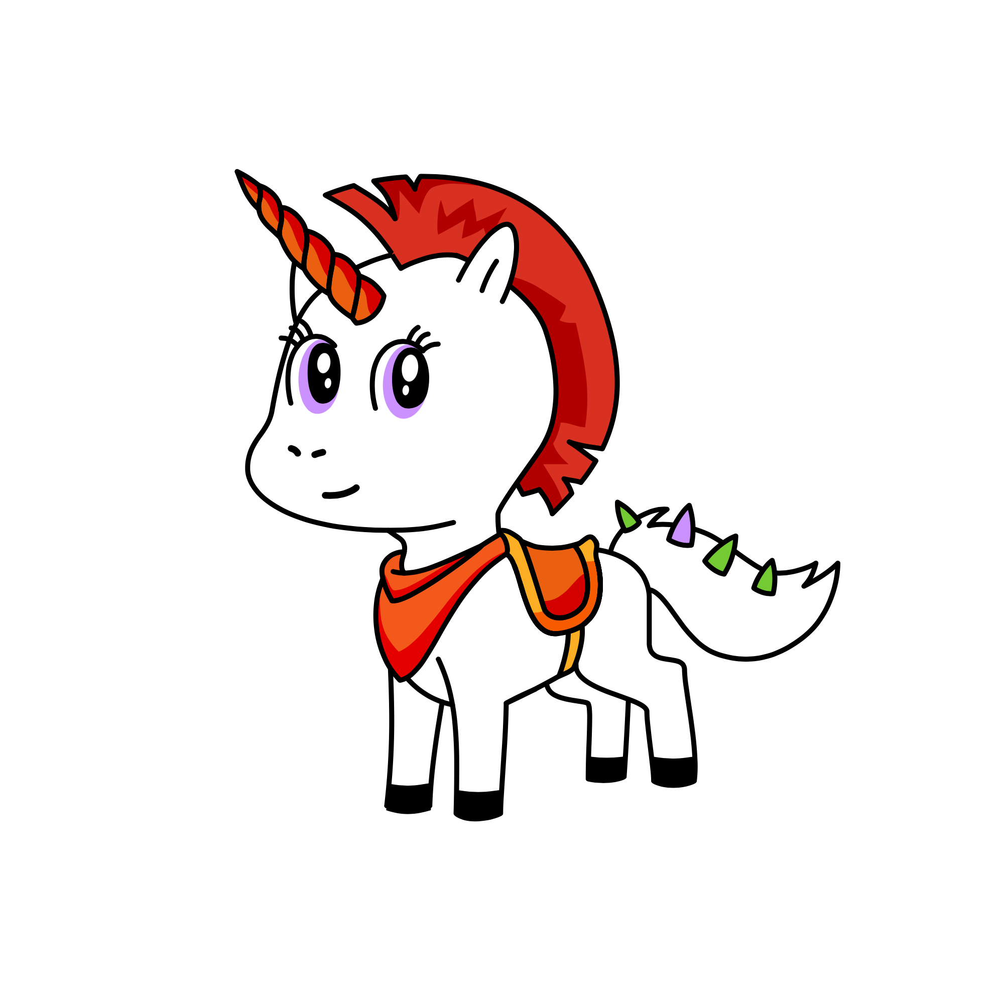 Goldie, the unicorn