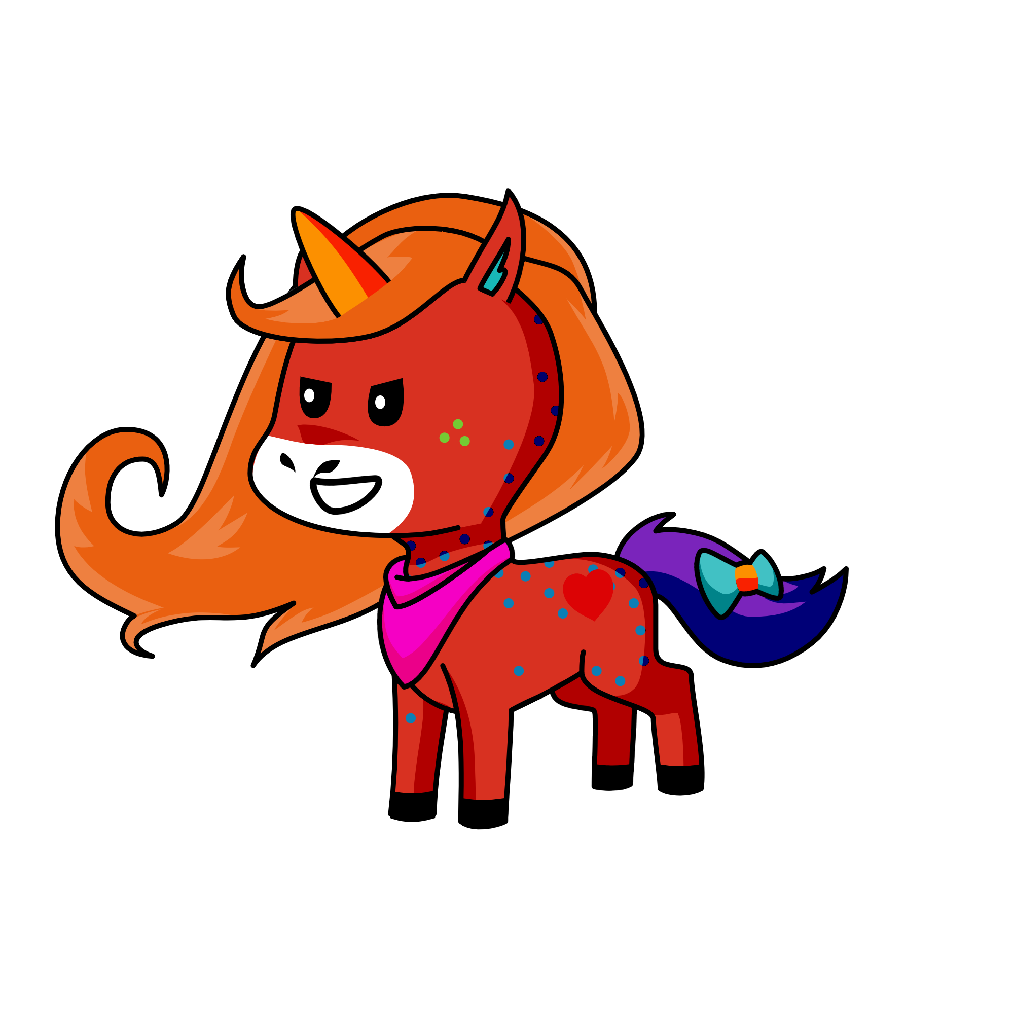 desert, the unicorn