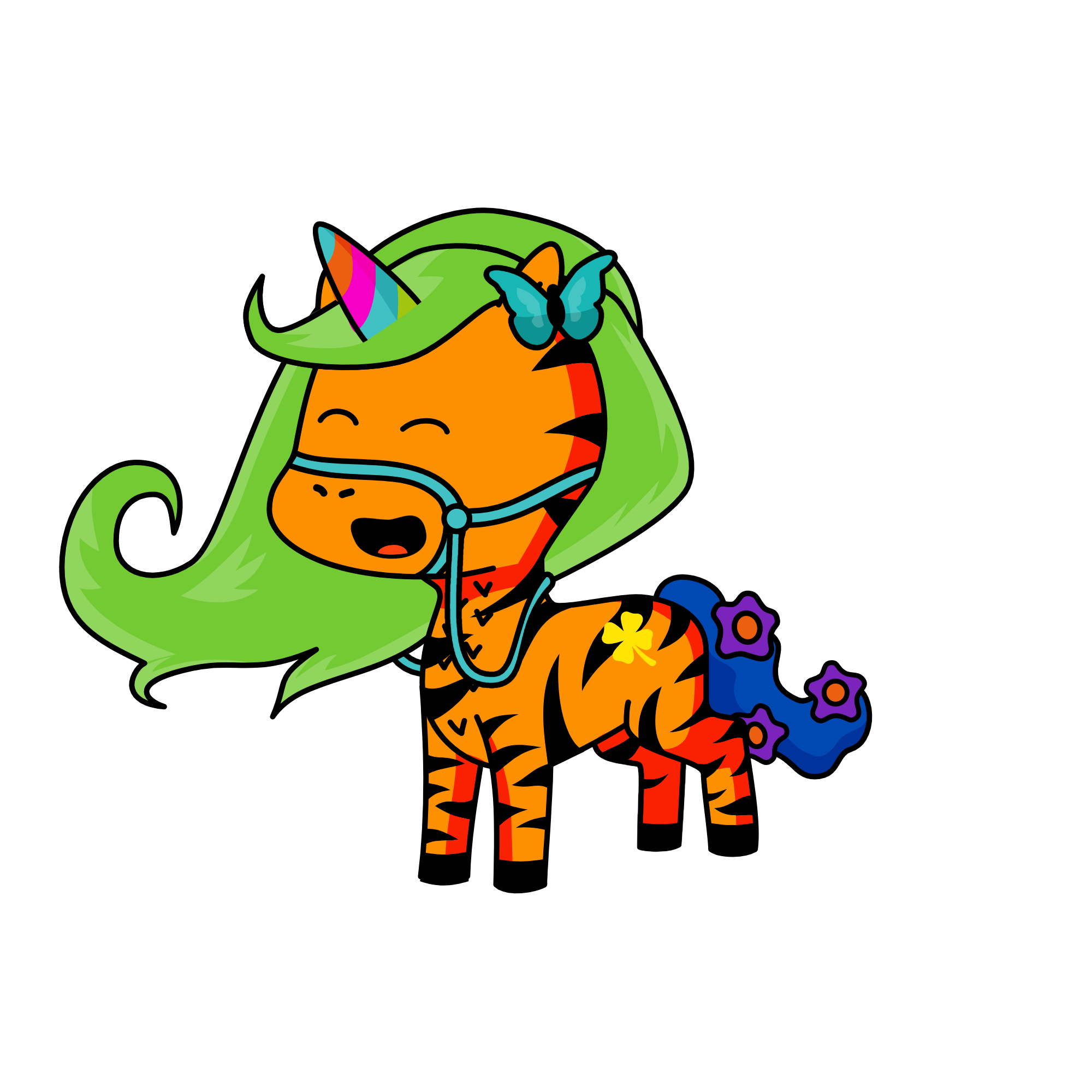 Random, the unicorn