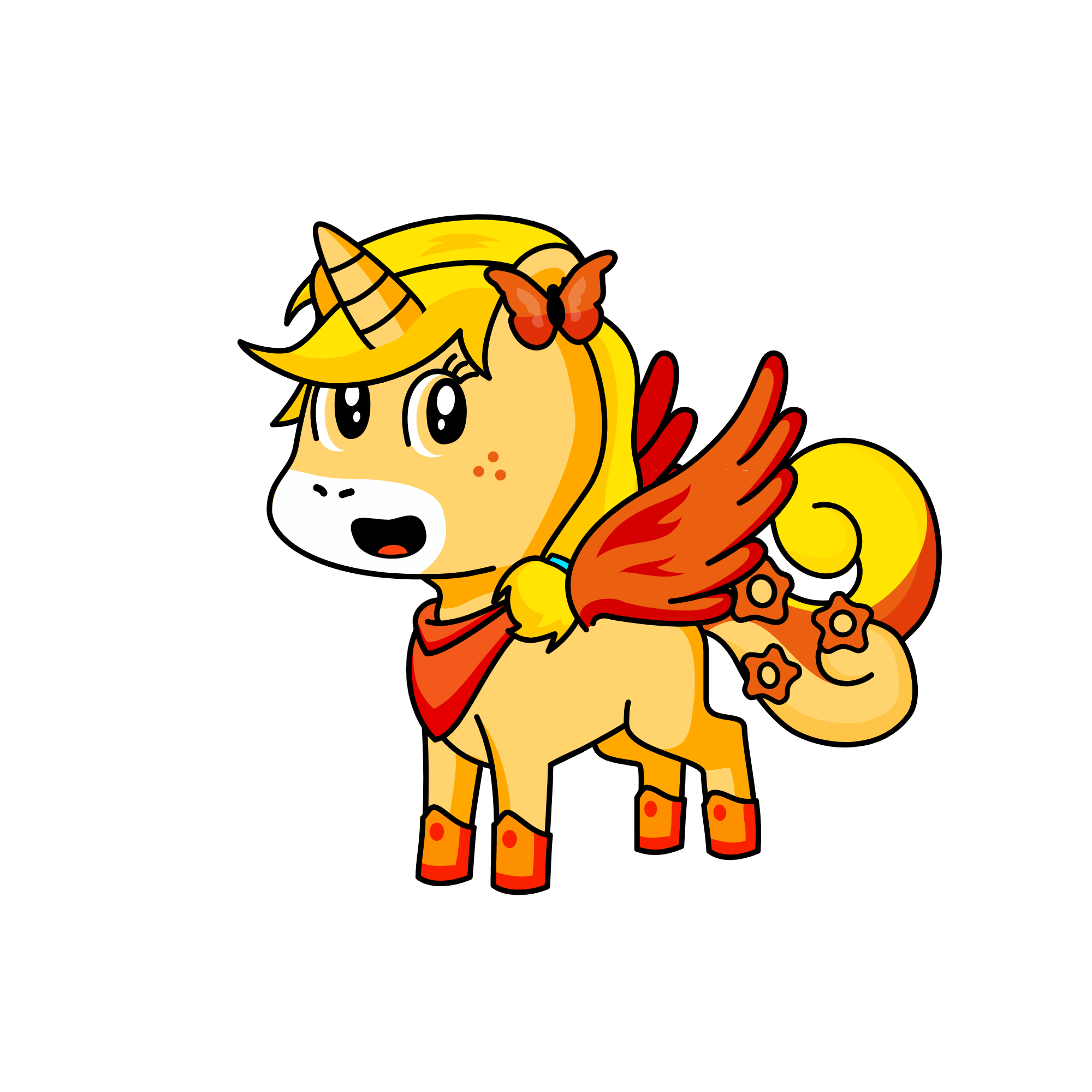 Marmalade, the unicorn
