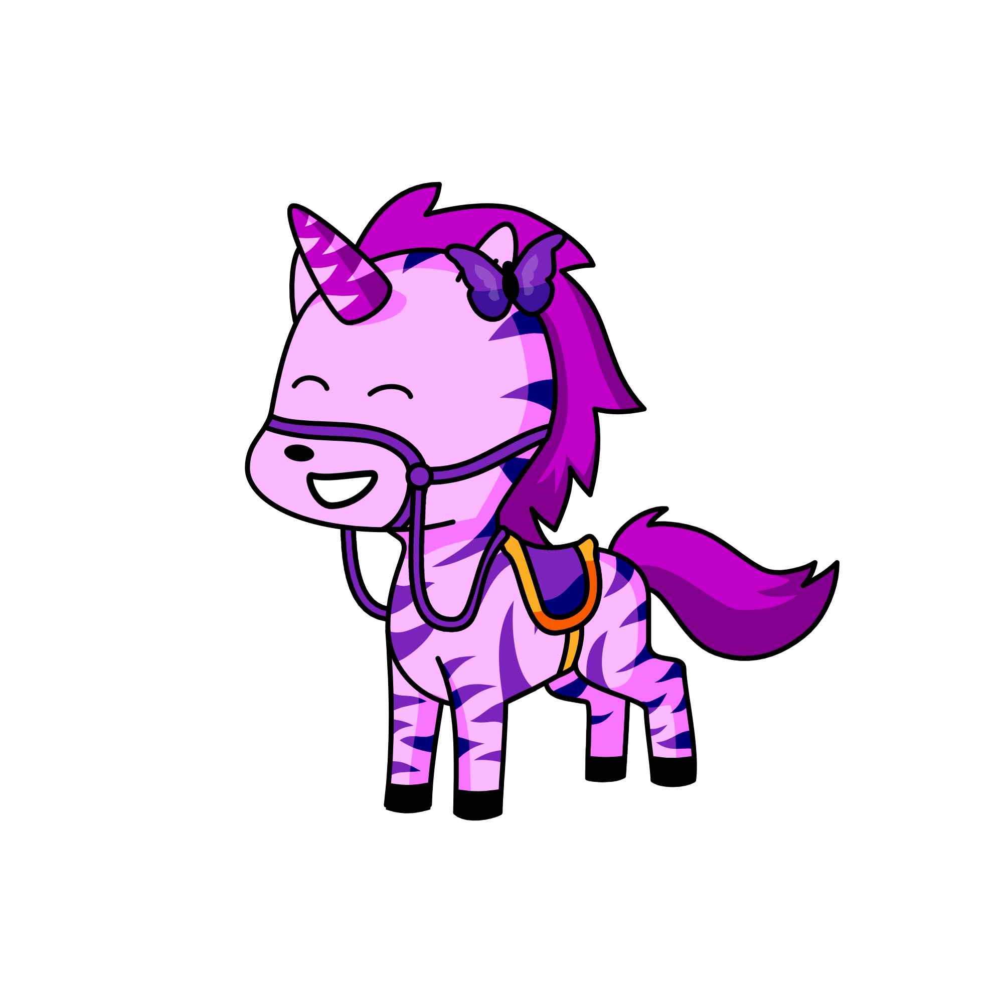 Lavender, the unicorn