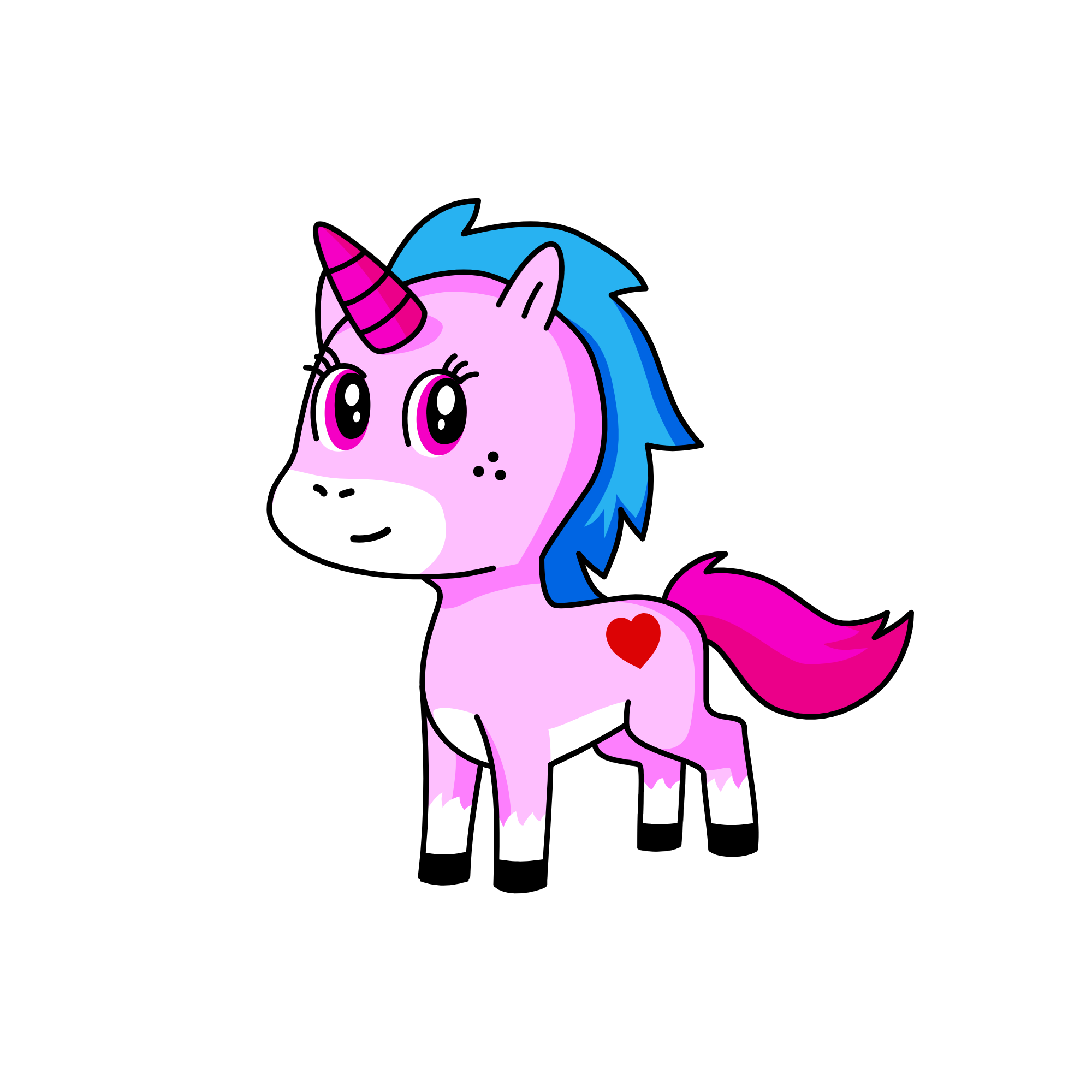 Teler, the unicorn