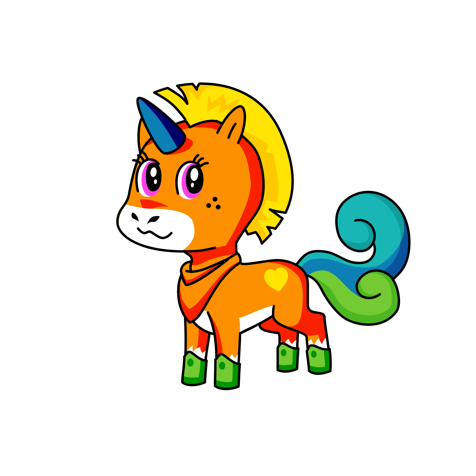 berna, the unicorn