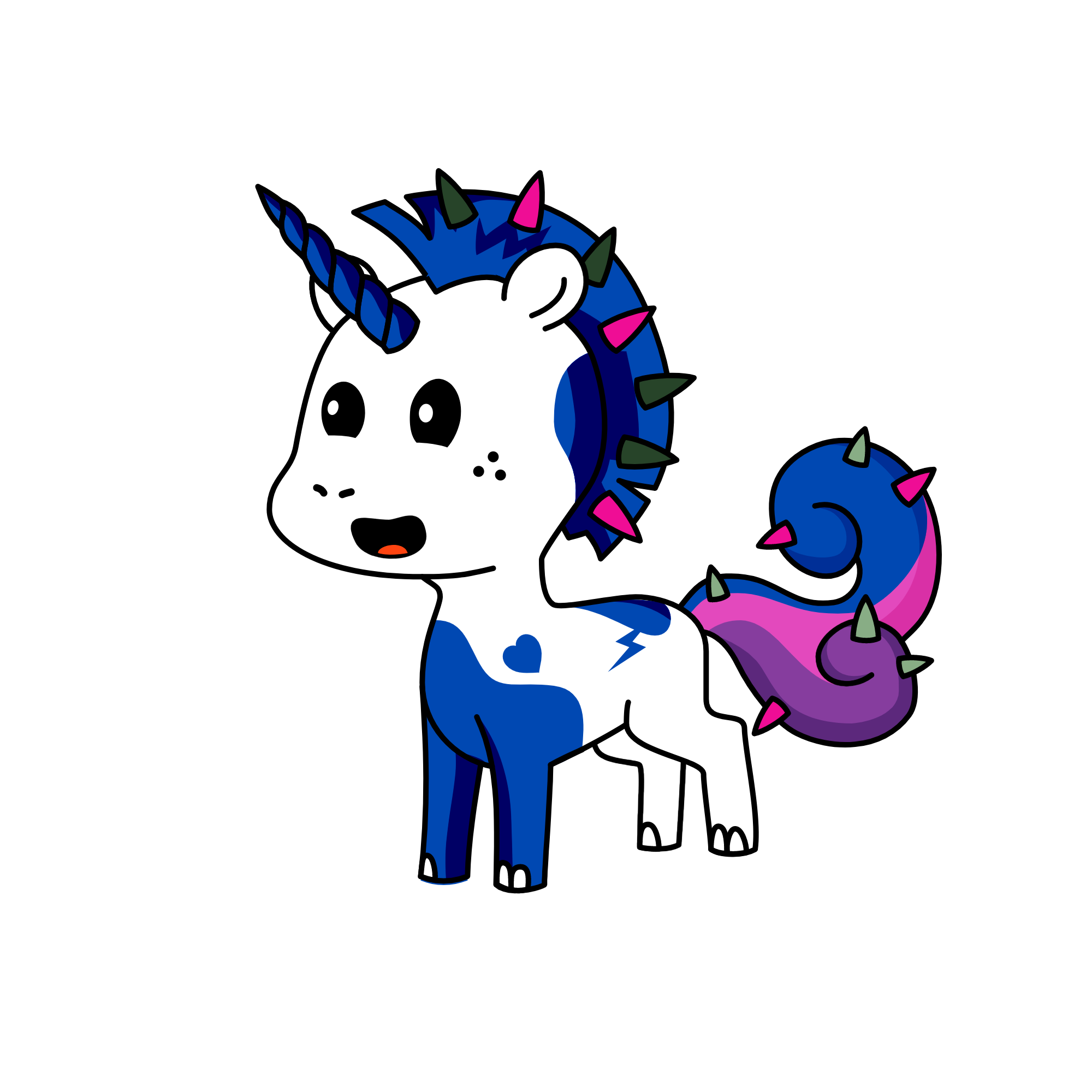 lesbek, the unicorn