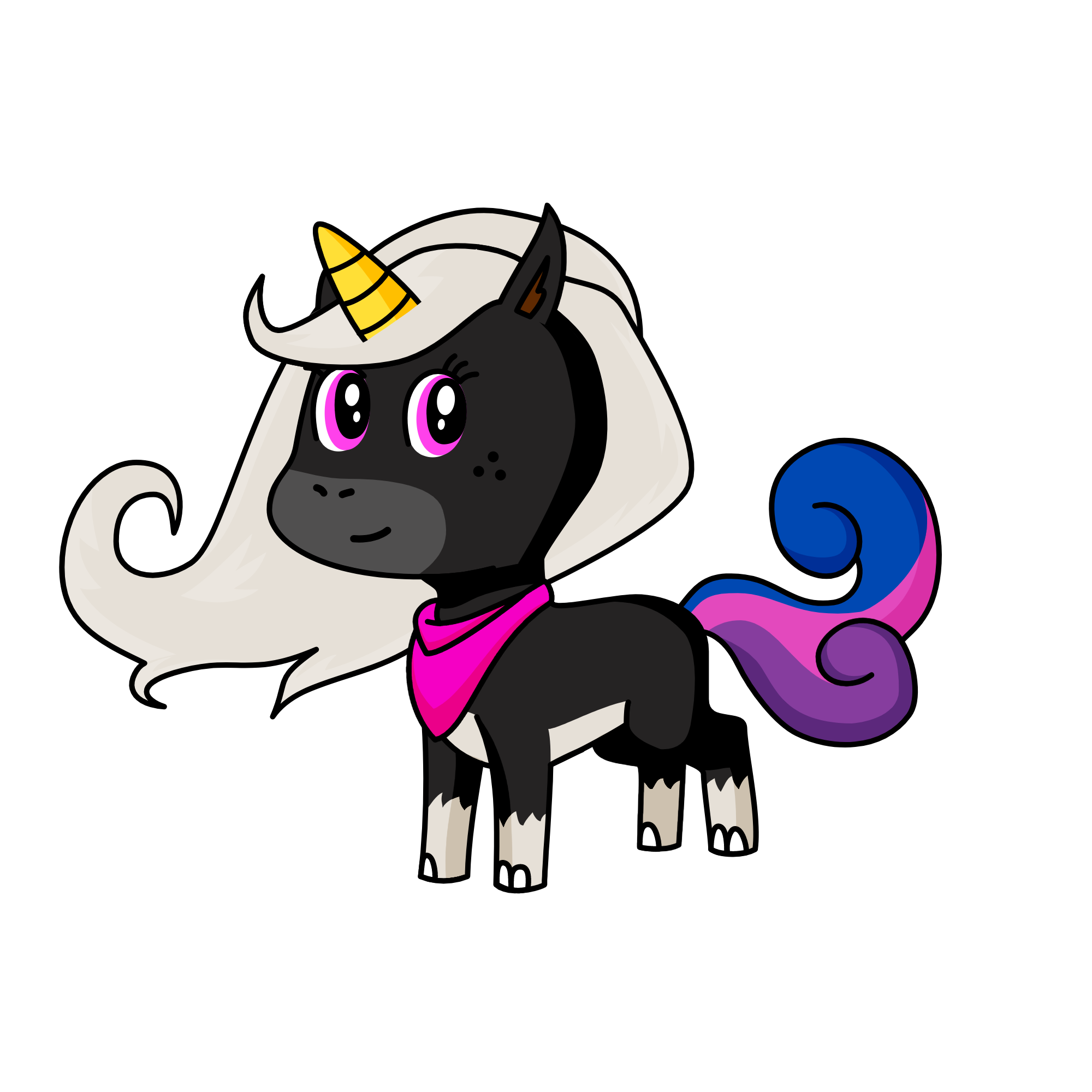 drawmisi, the unicorn