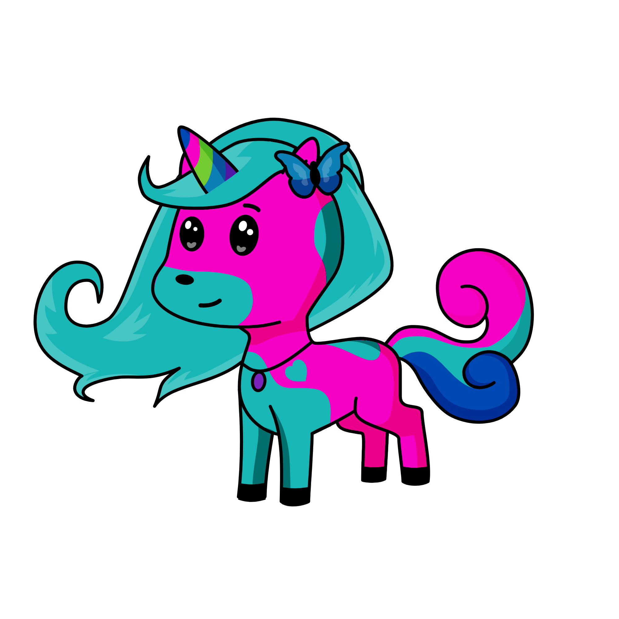 Ally, the unicorn