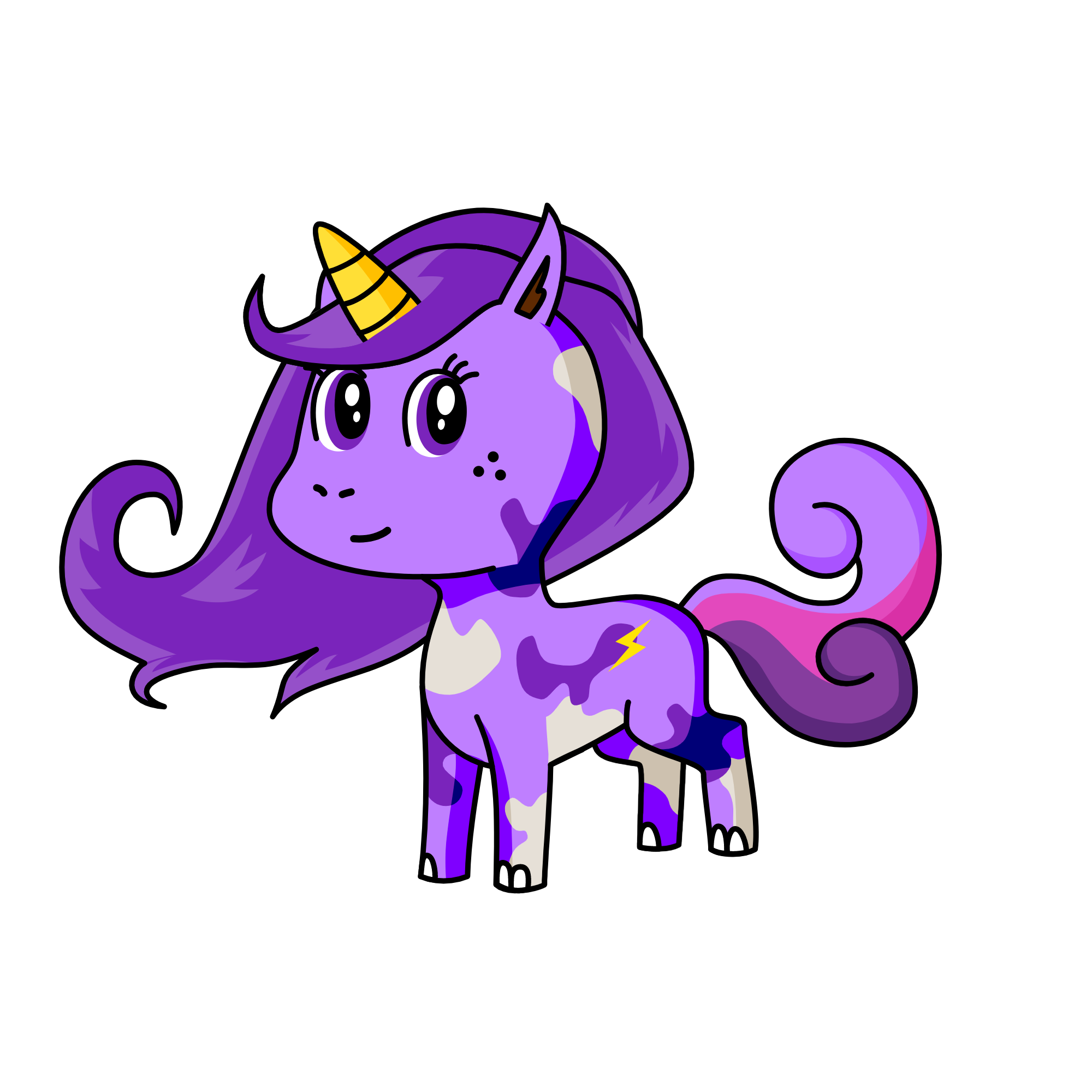 paarsen, the unicorn