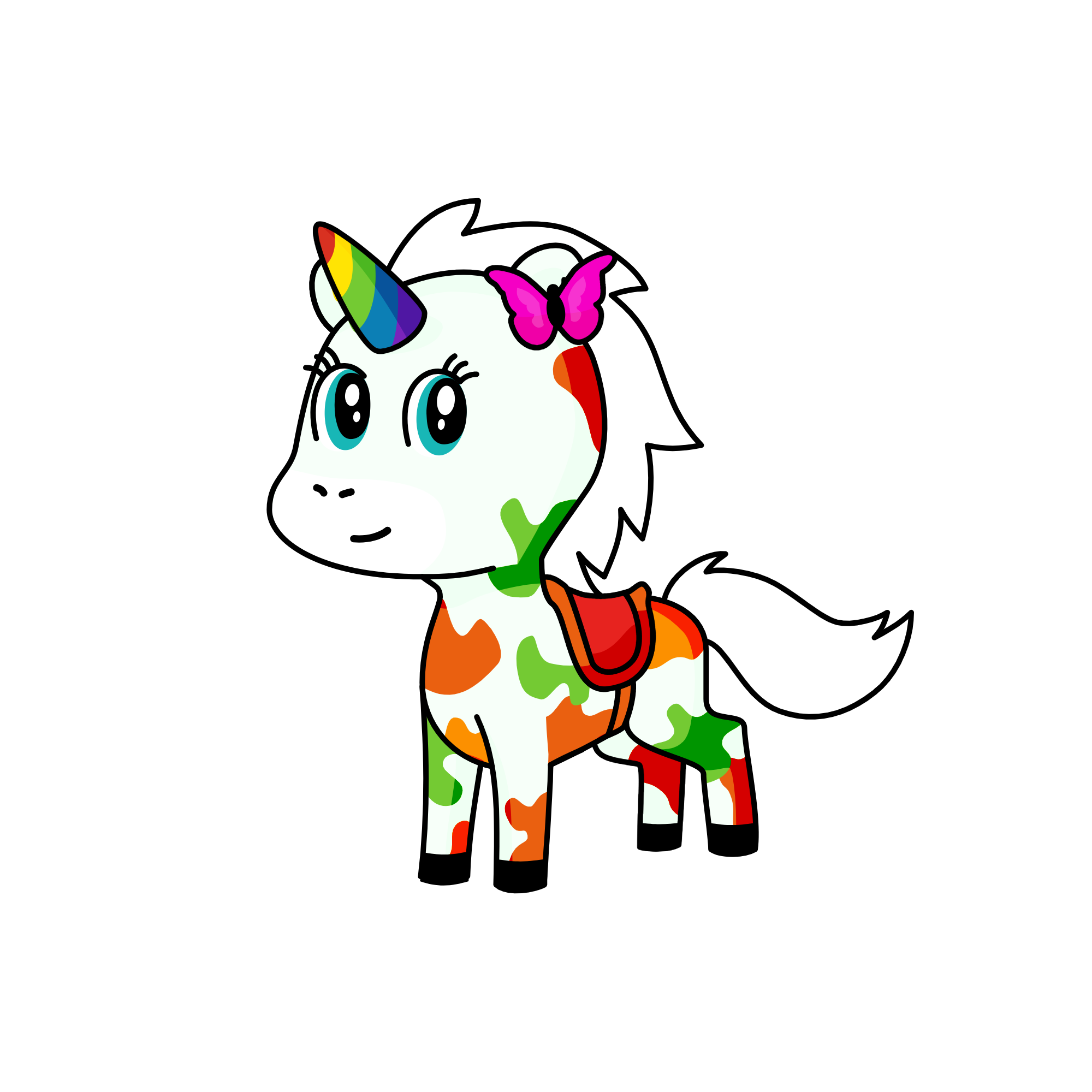 amber, the unicorn