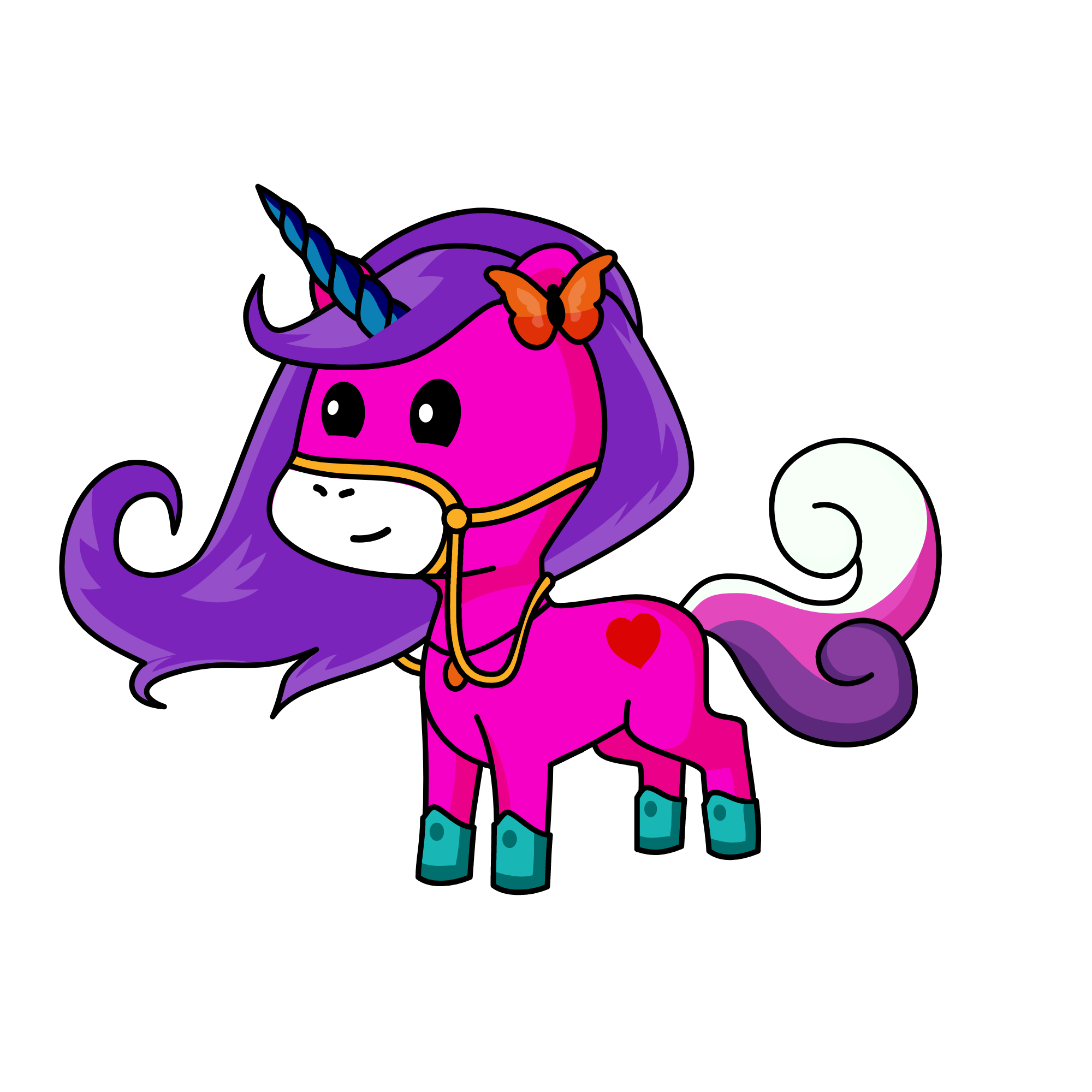 rainbow, the unicorn