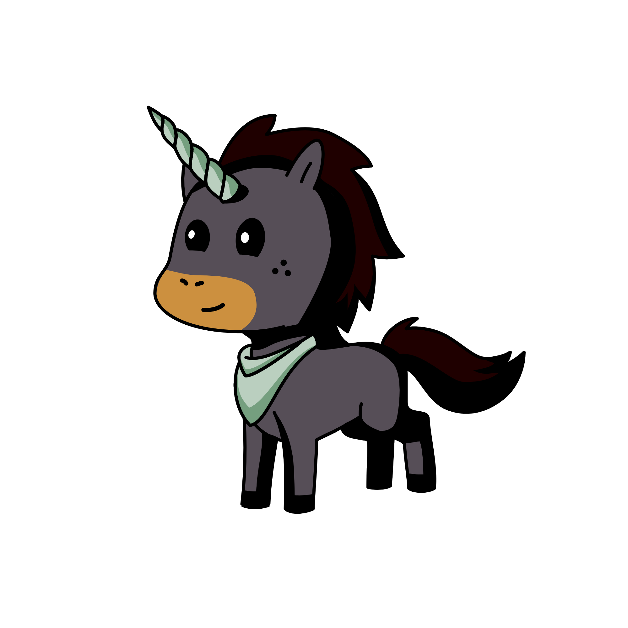 moon, the unicorn