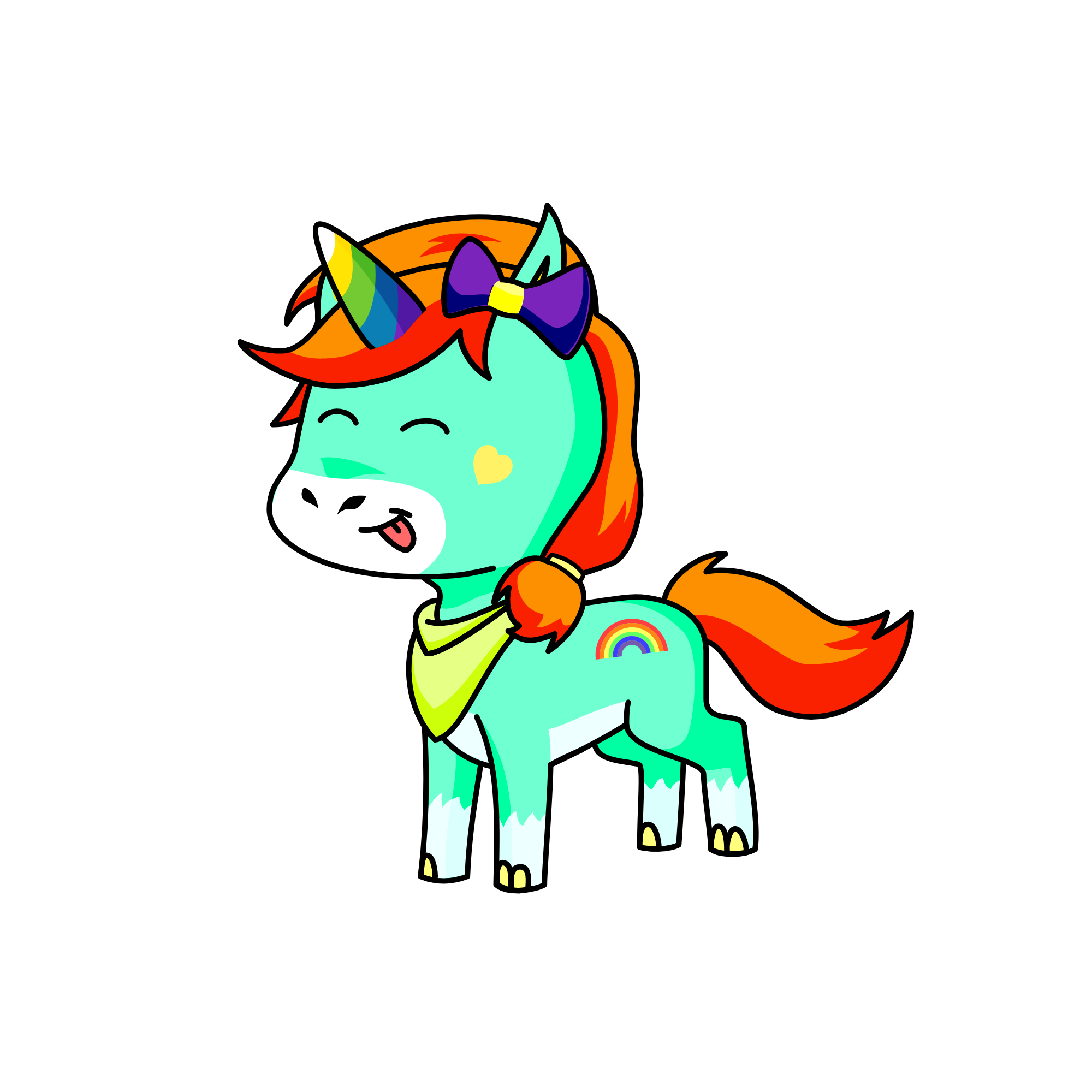 blink, the unicorn