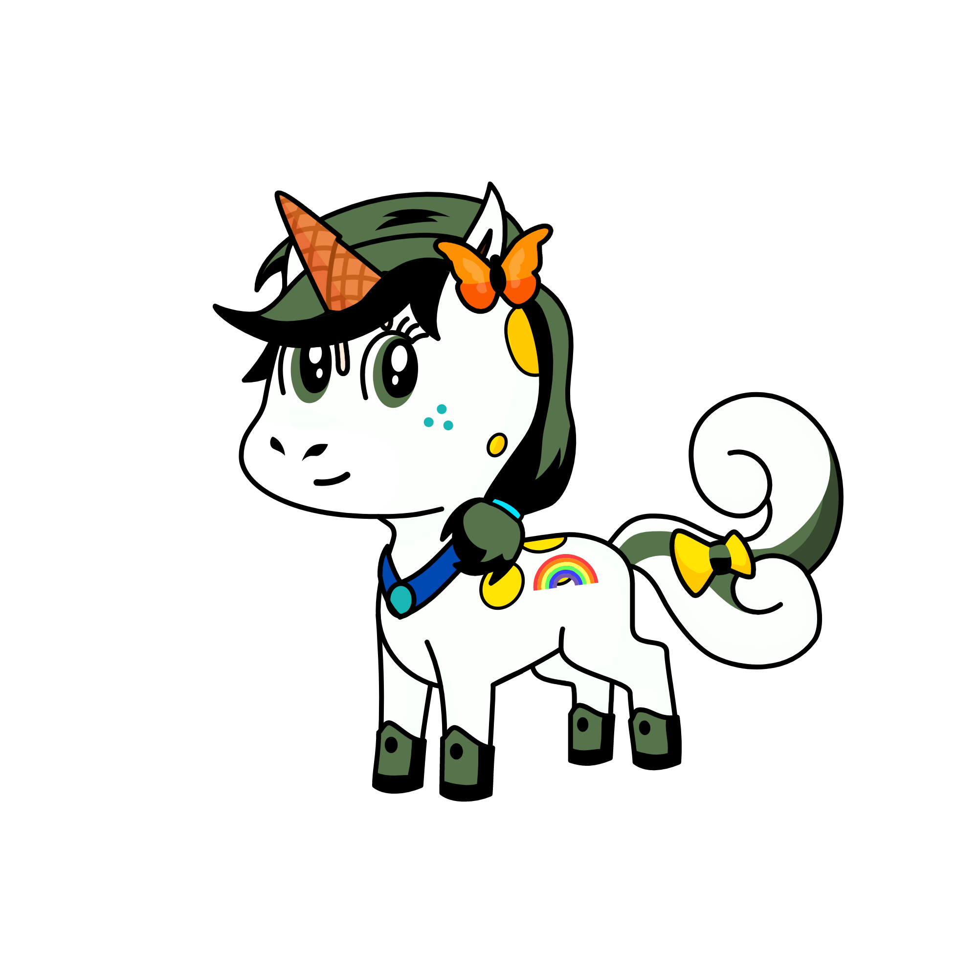 ice cream, the unicorn