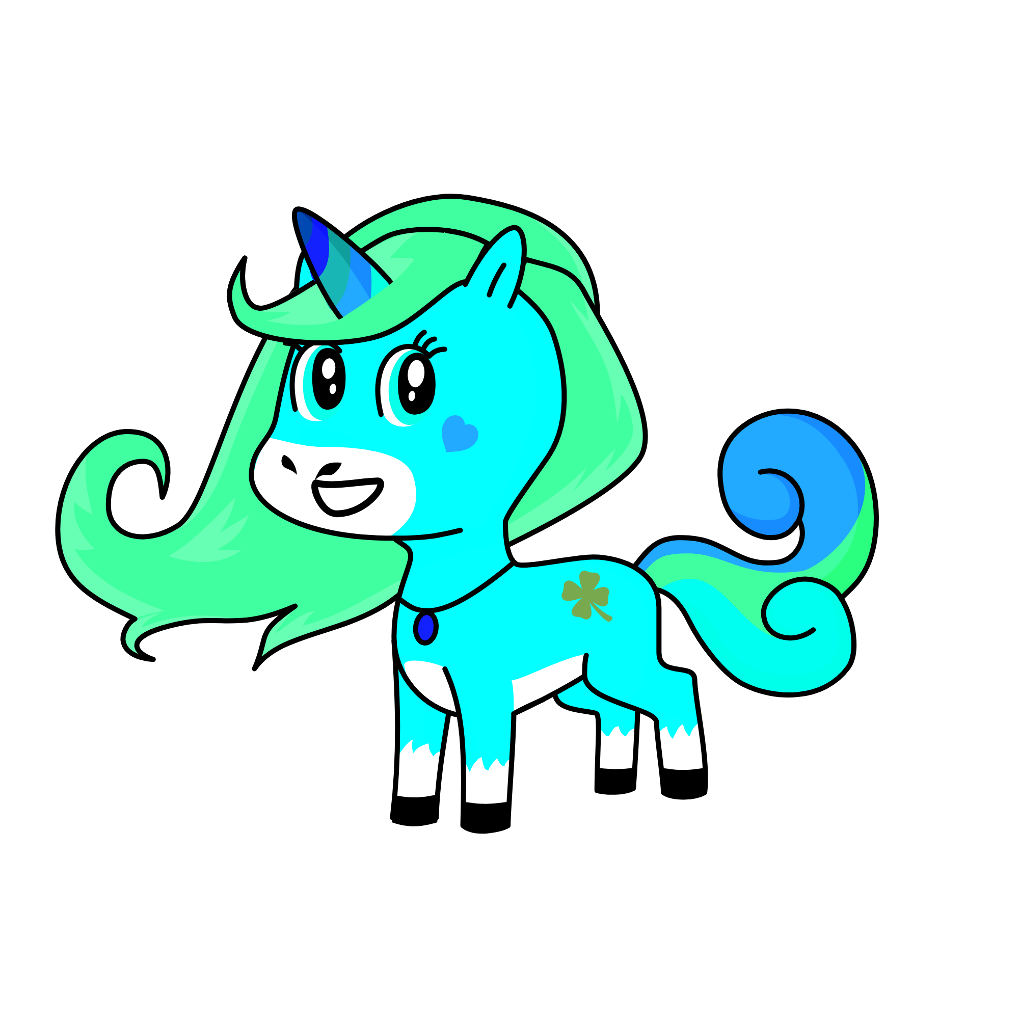 minty fresh , the unicorn