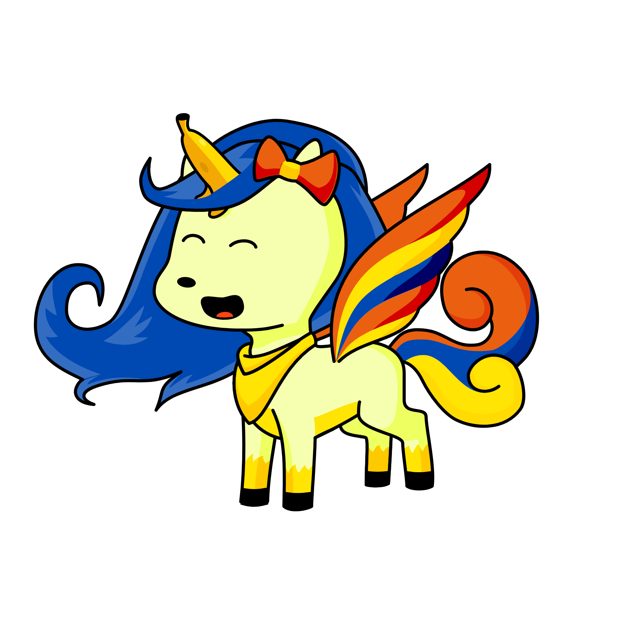 Corny, the unicorn