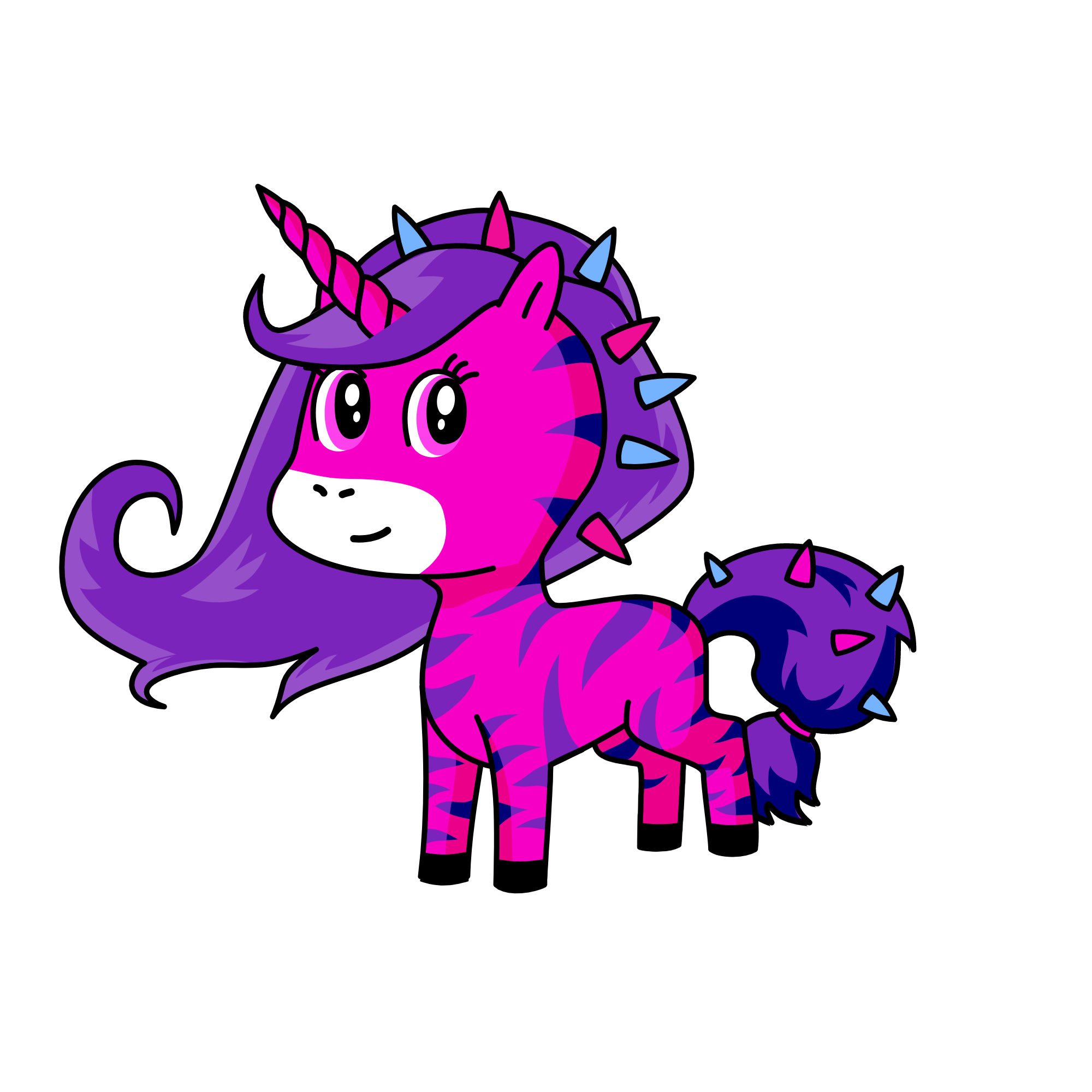 tina, the unicorn