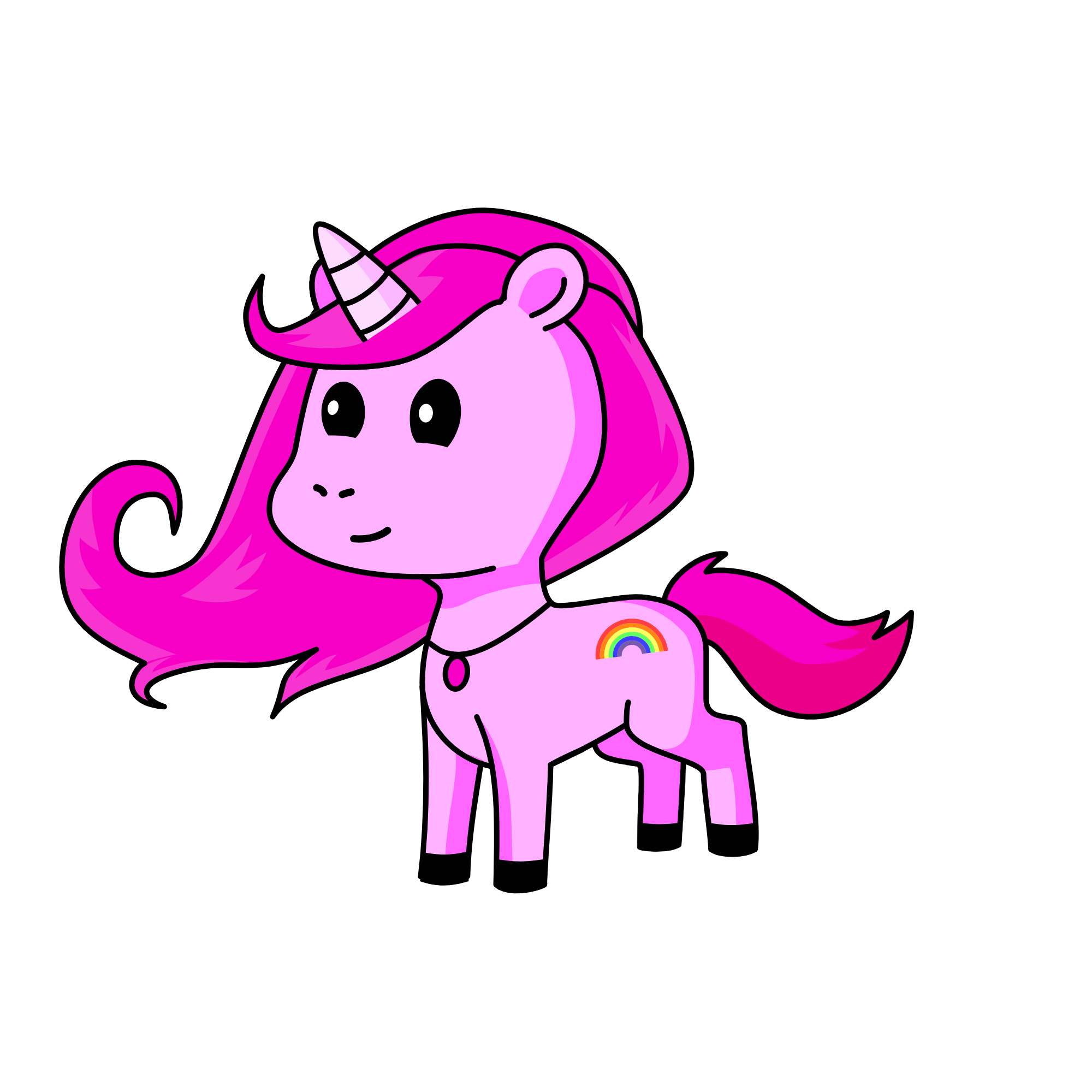 Caroline, the unicorn