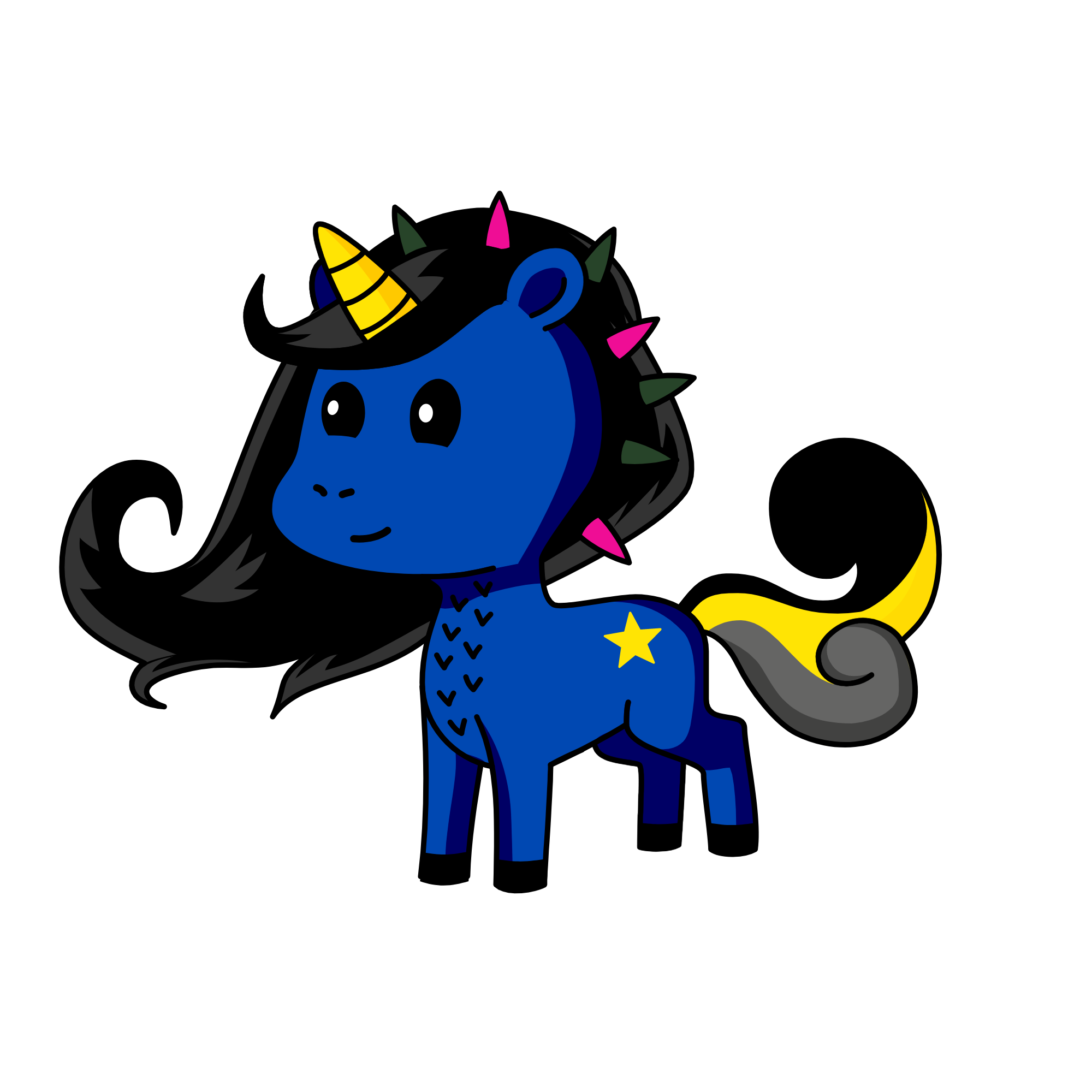 Night, the unicorn