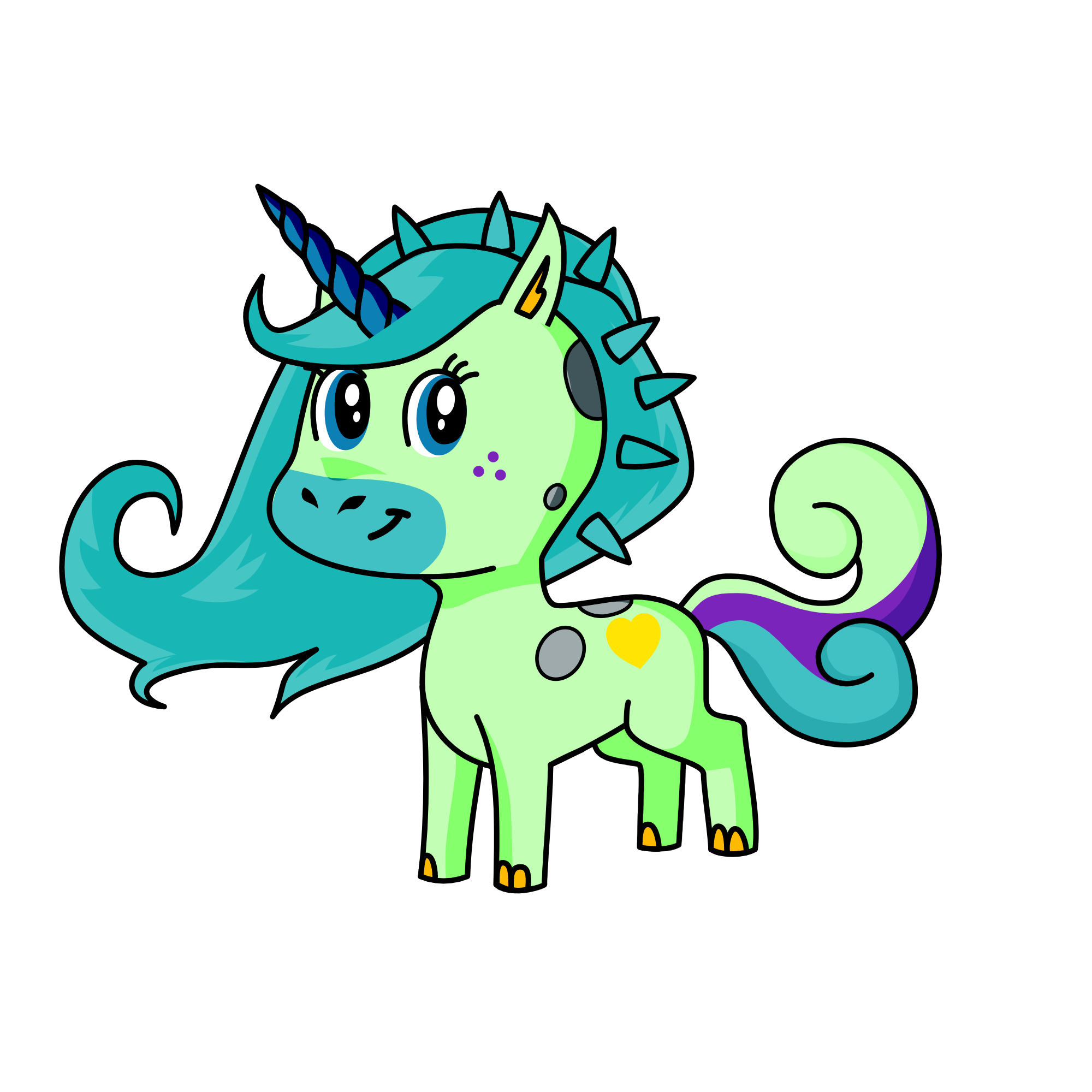 !!, the unicorn