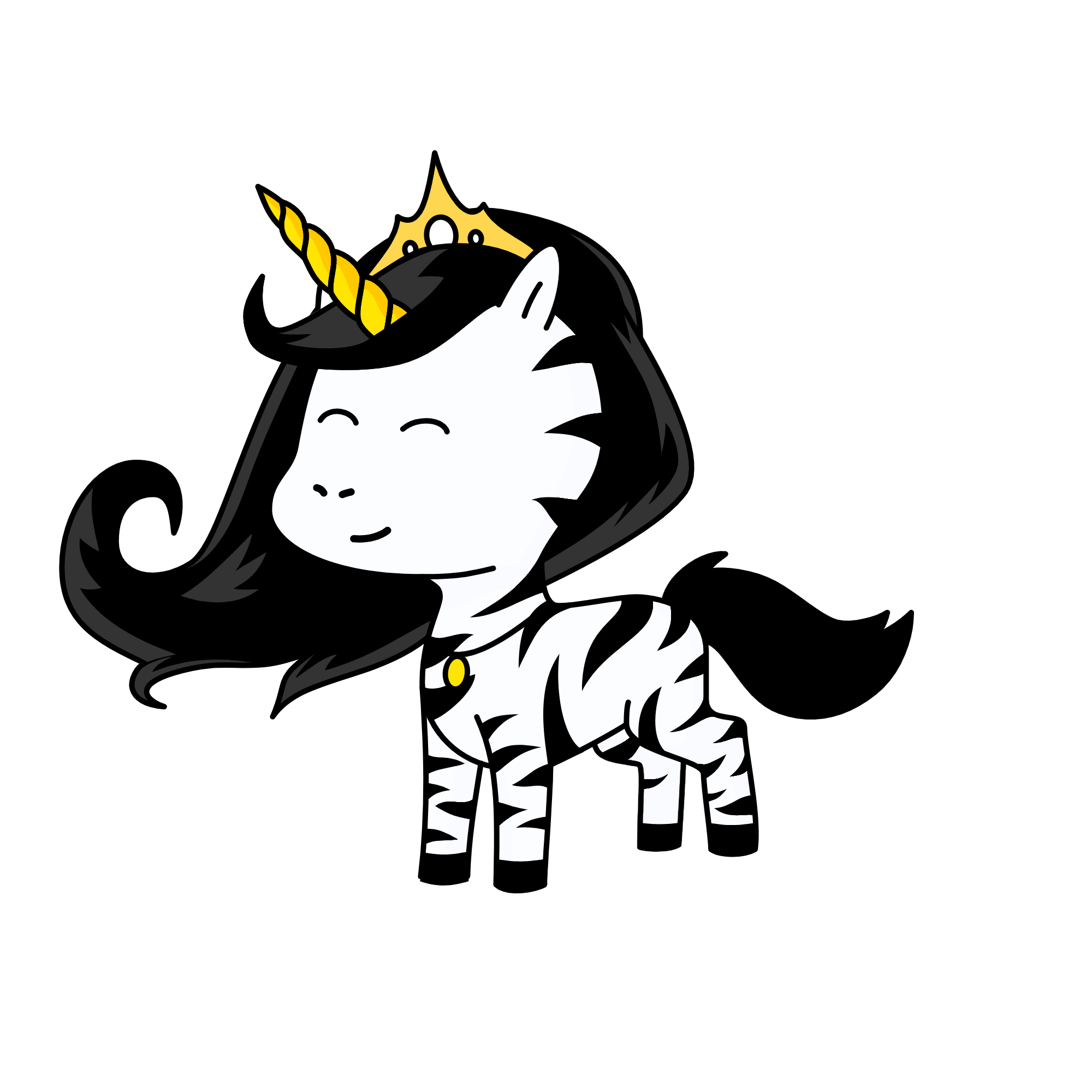 Zebra, the unicorn