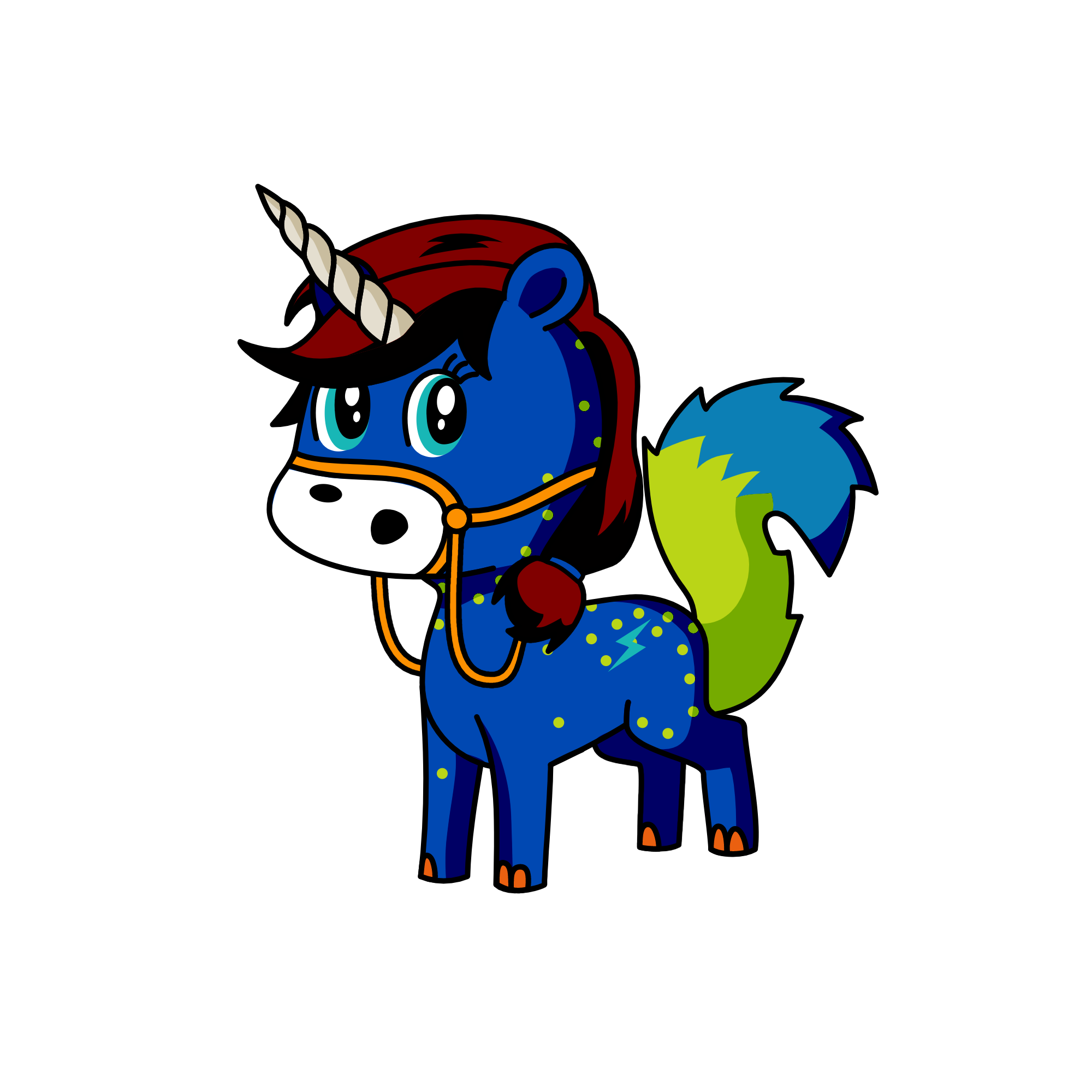 glimmer, the unicorn