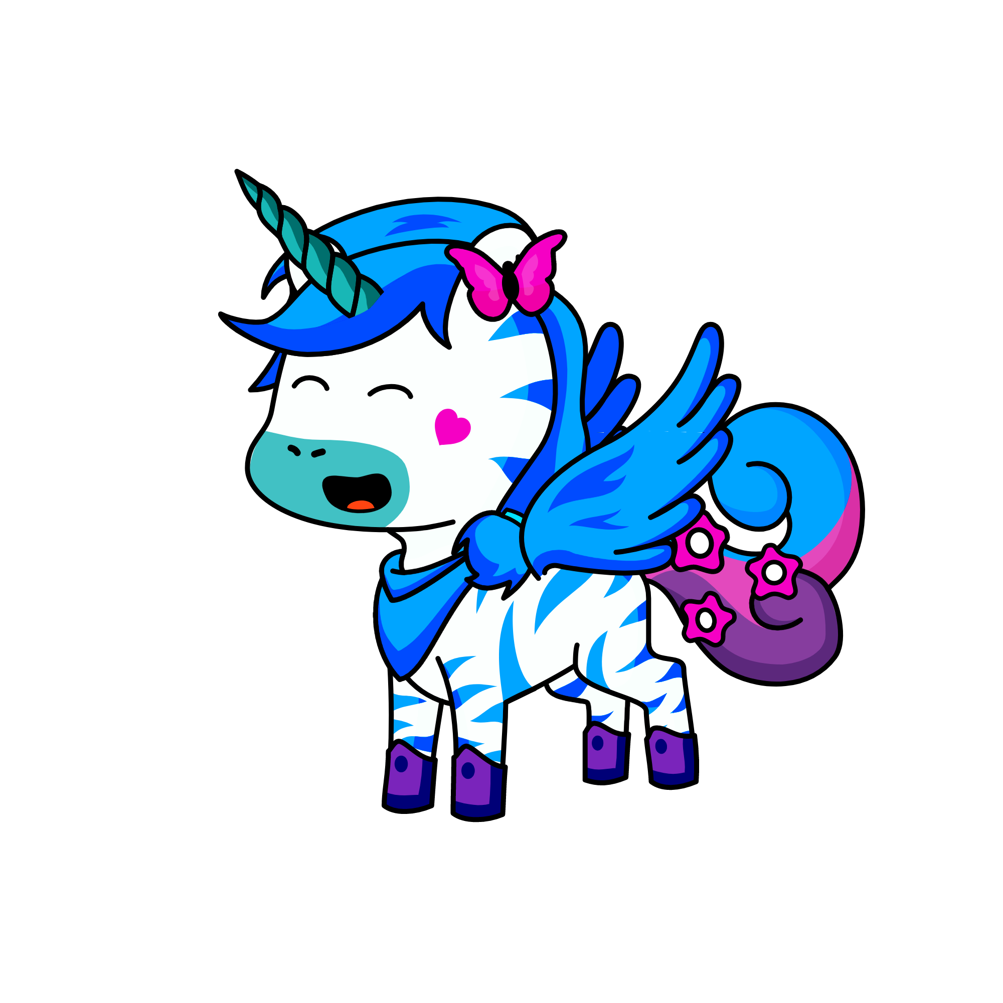 Icy, the unicorn