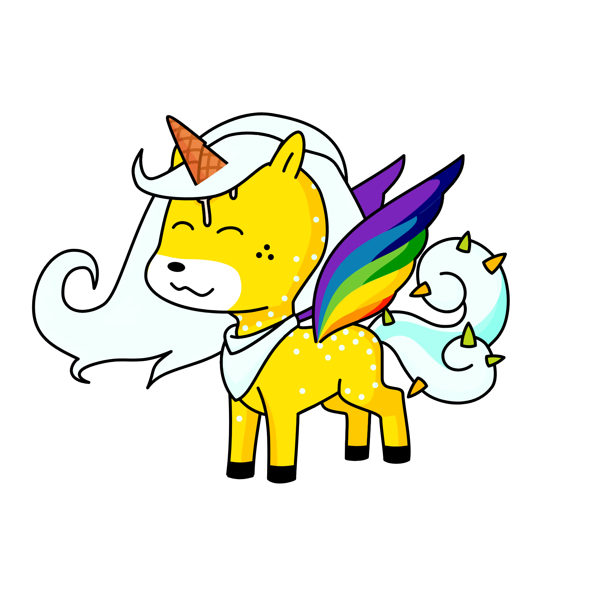 spotssy, the unicorn