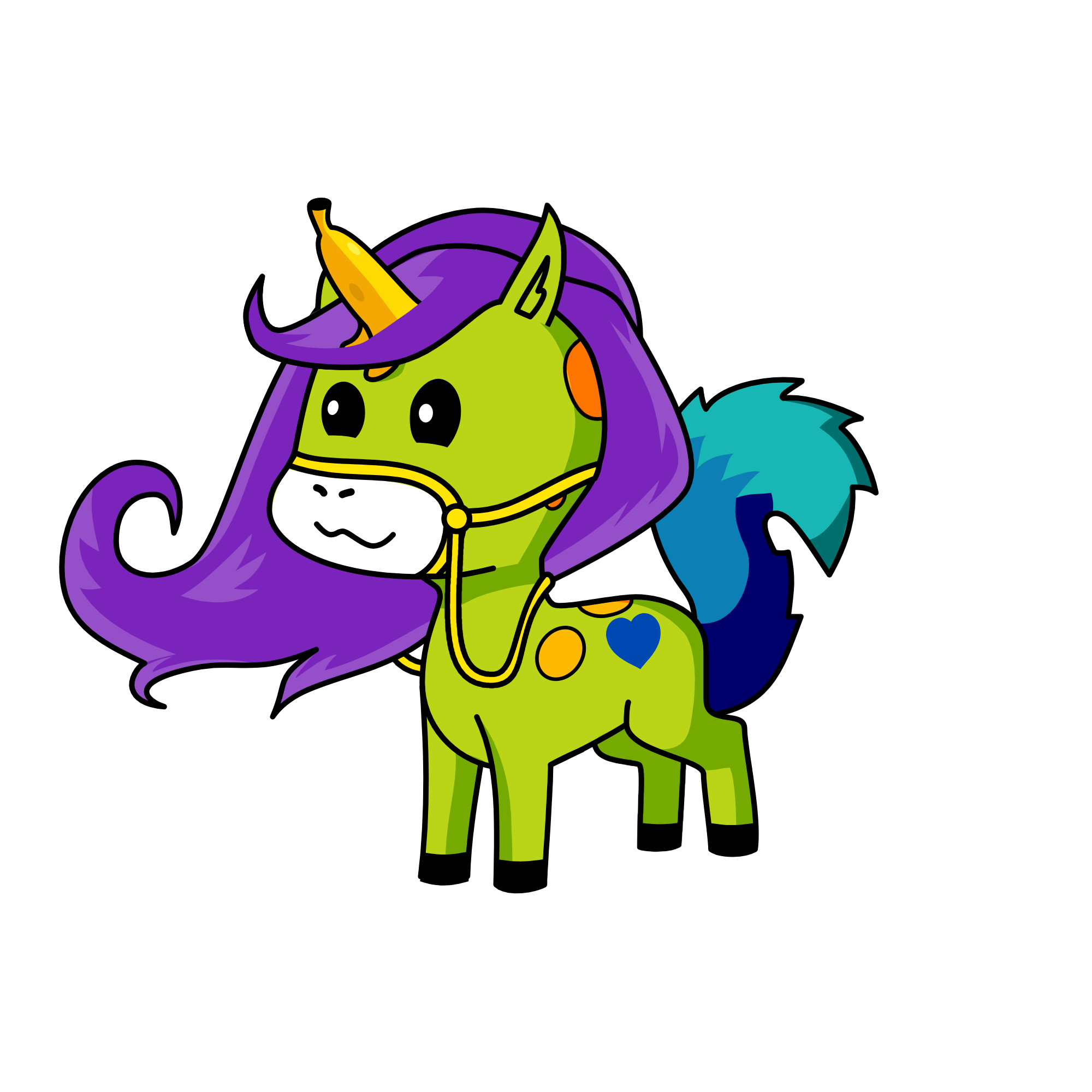 HANNAH-BANANA, the unicorn