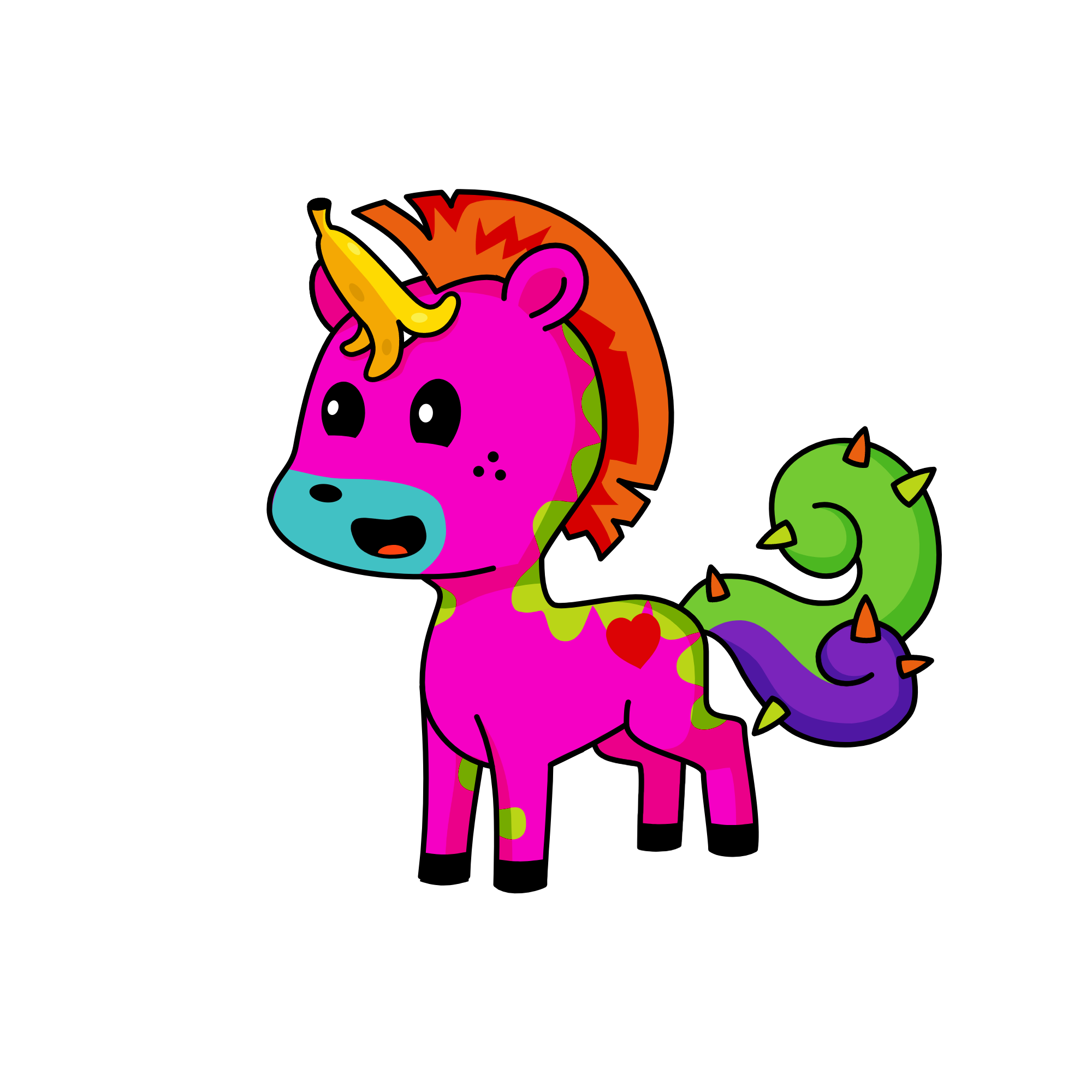 RAINY, the unicorn
