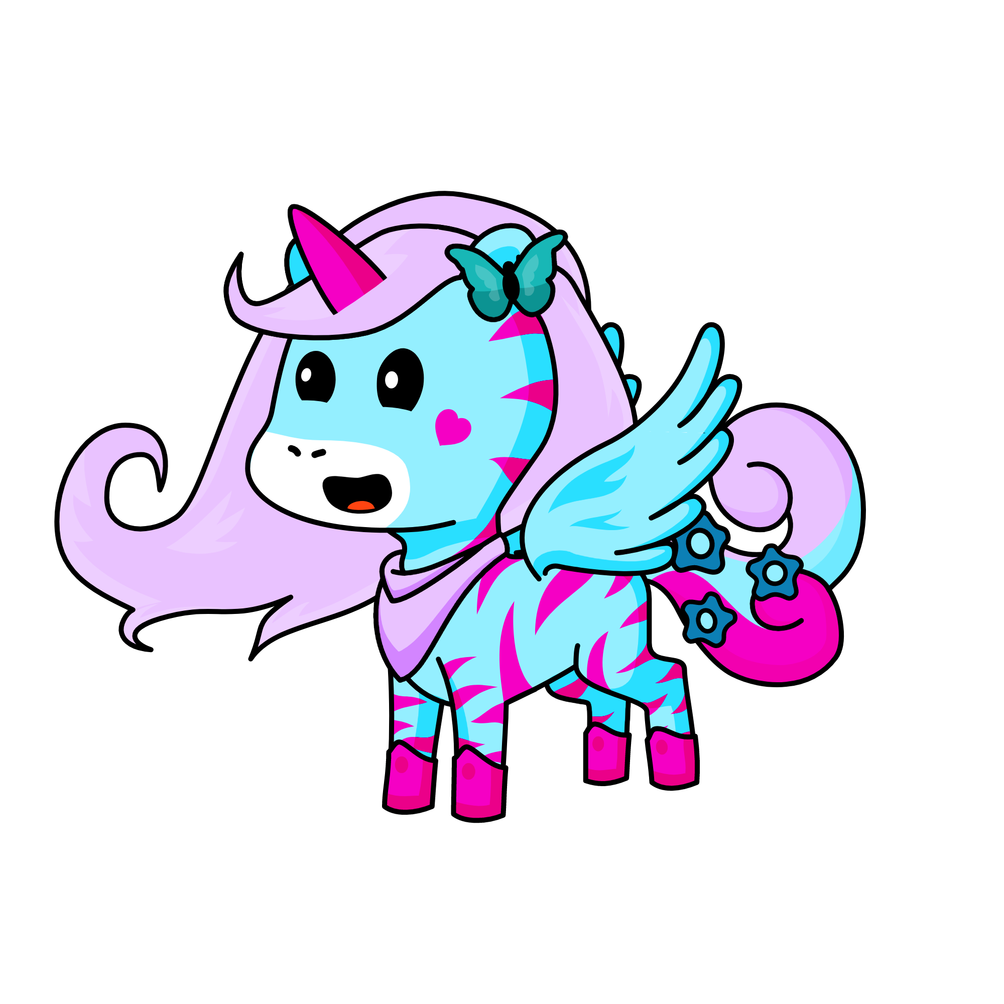 Sugar, the unicorn