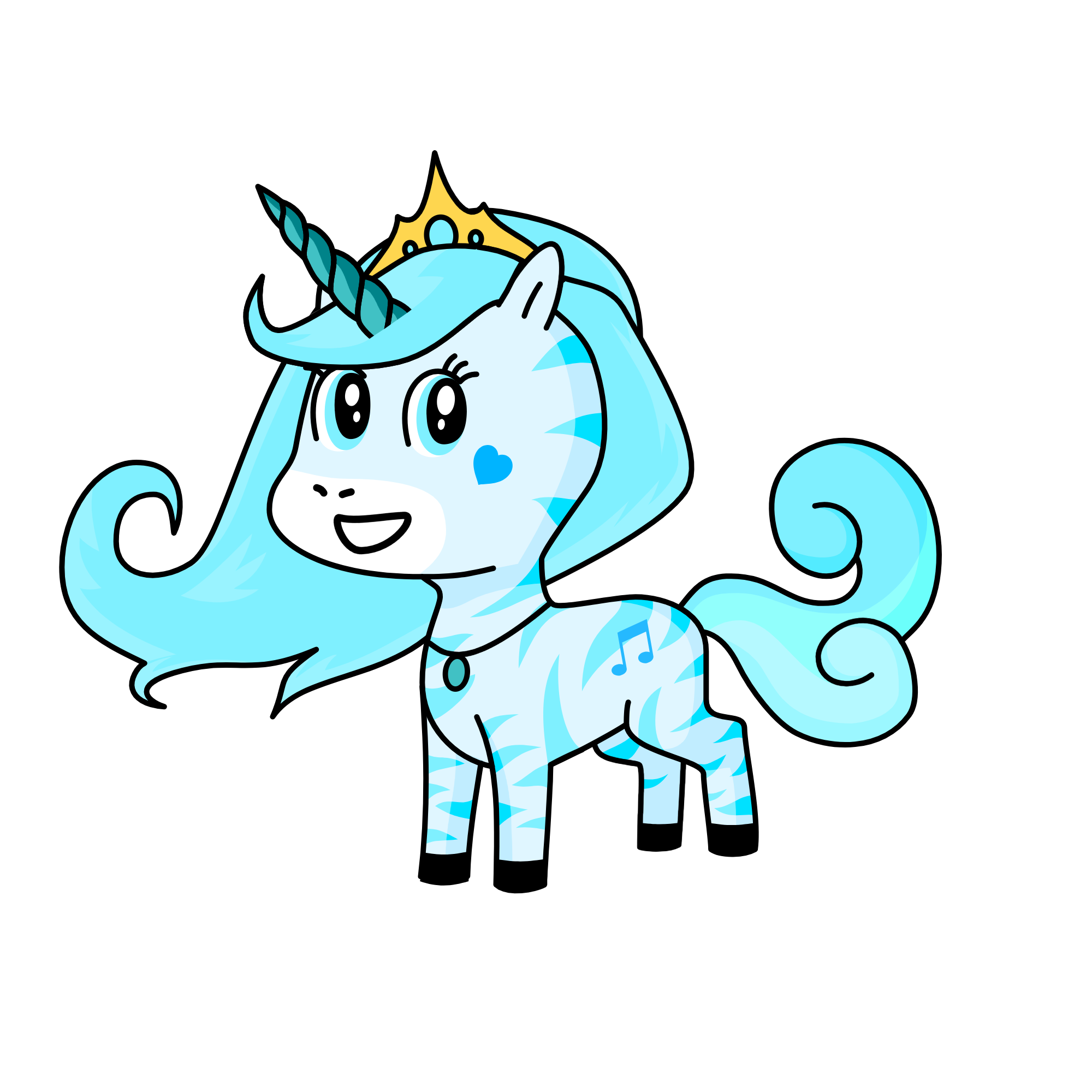 Breeze, the unicorn