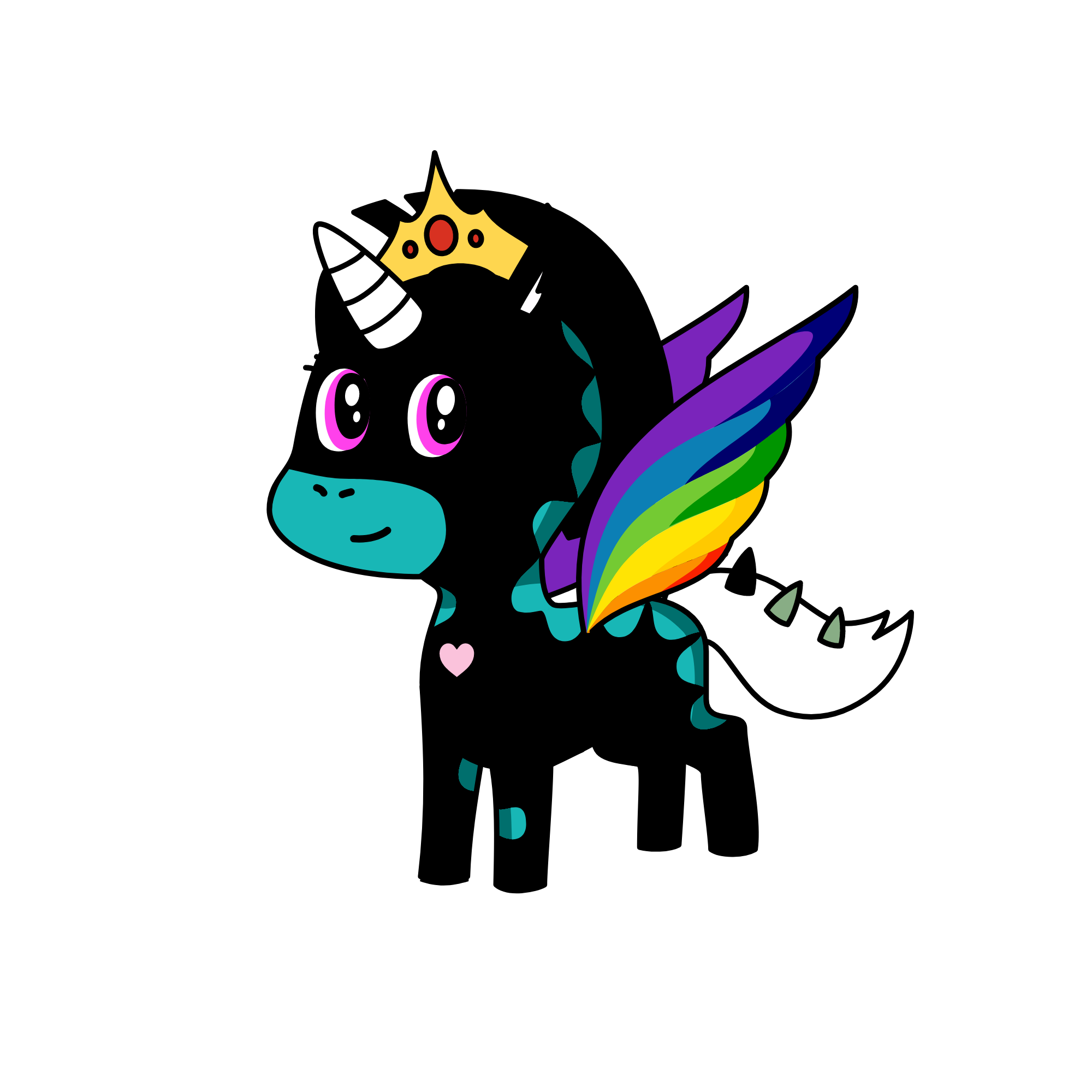 Merwee, the unicorn