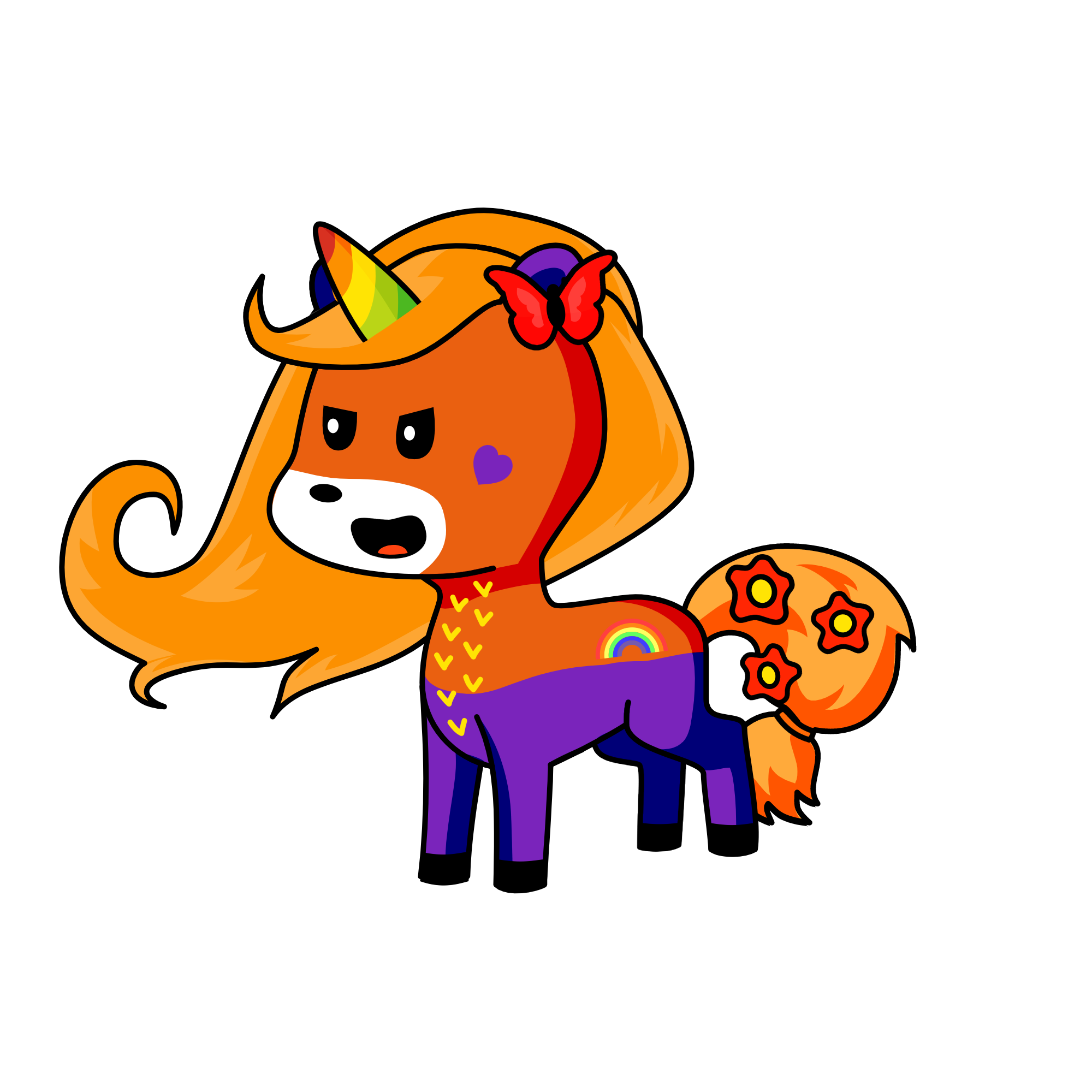 Lessi, the unicorn