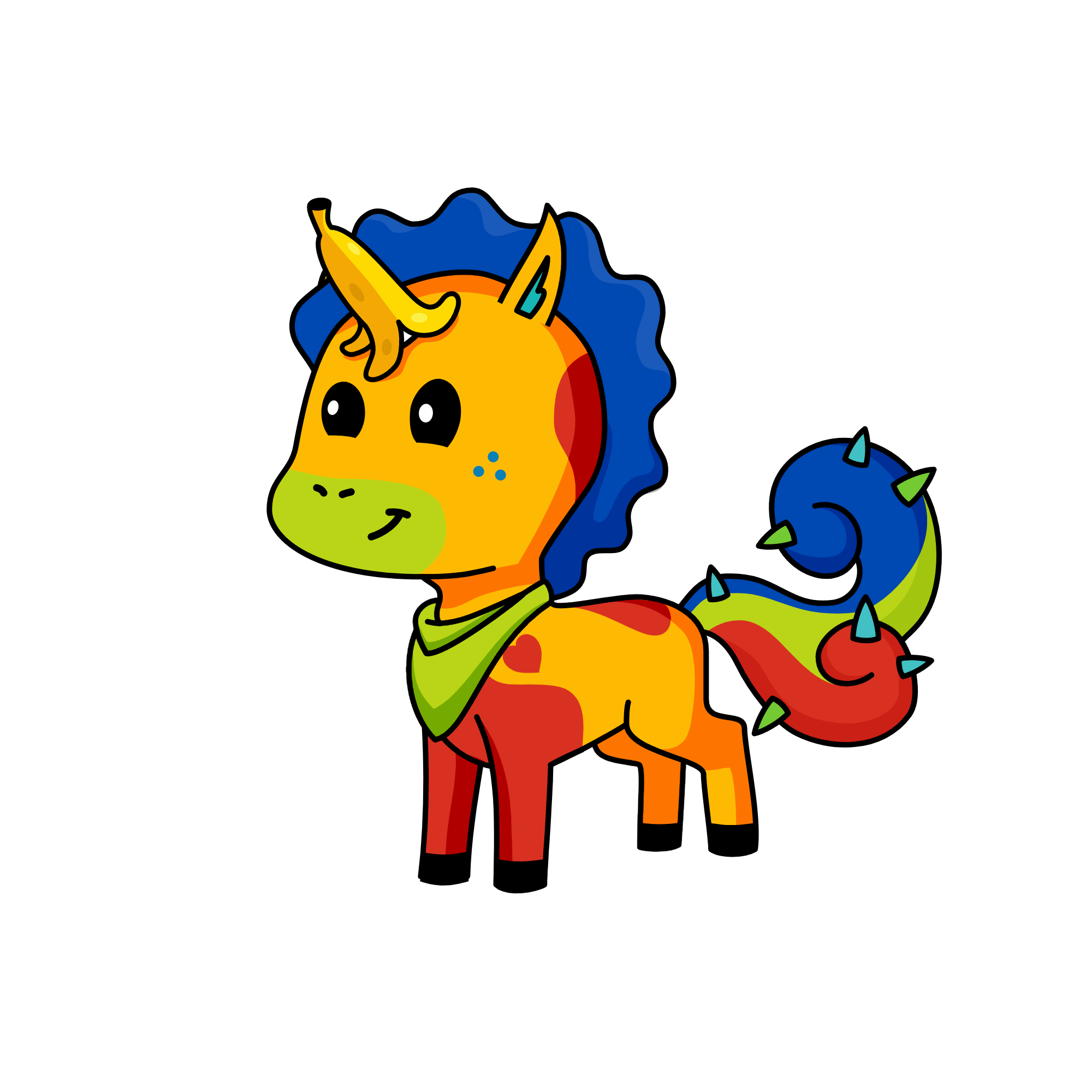 Jokester, the unicorn